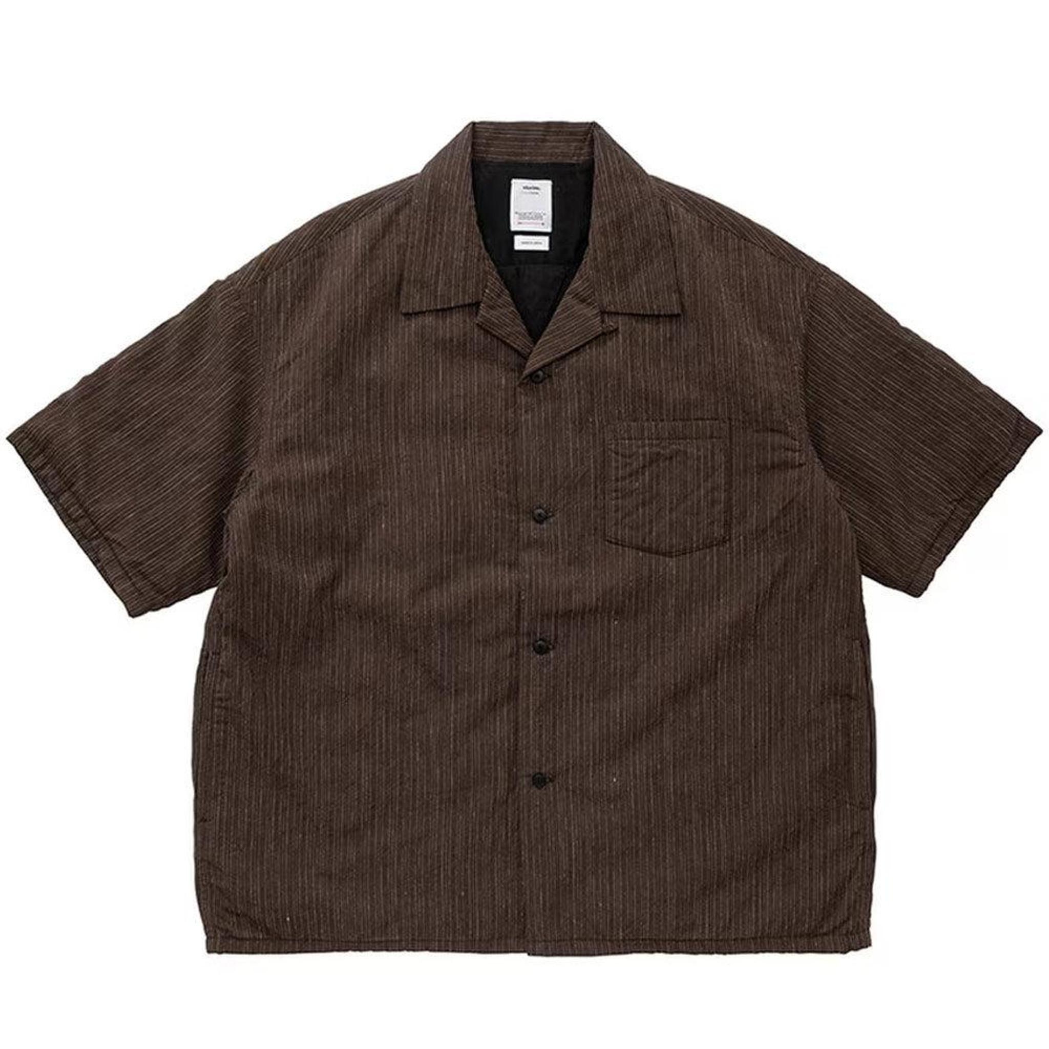 Wallis Down Shirt S/S Santome 'Brown'