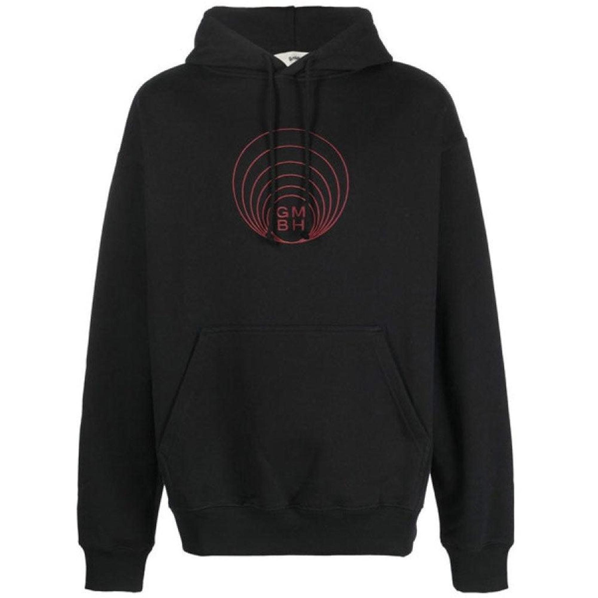 Hoodie With Embroidery 'Black'