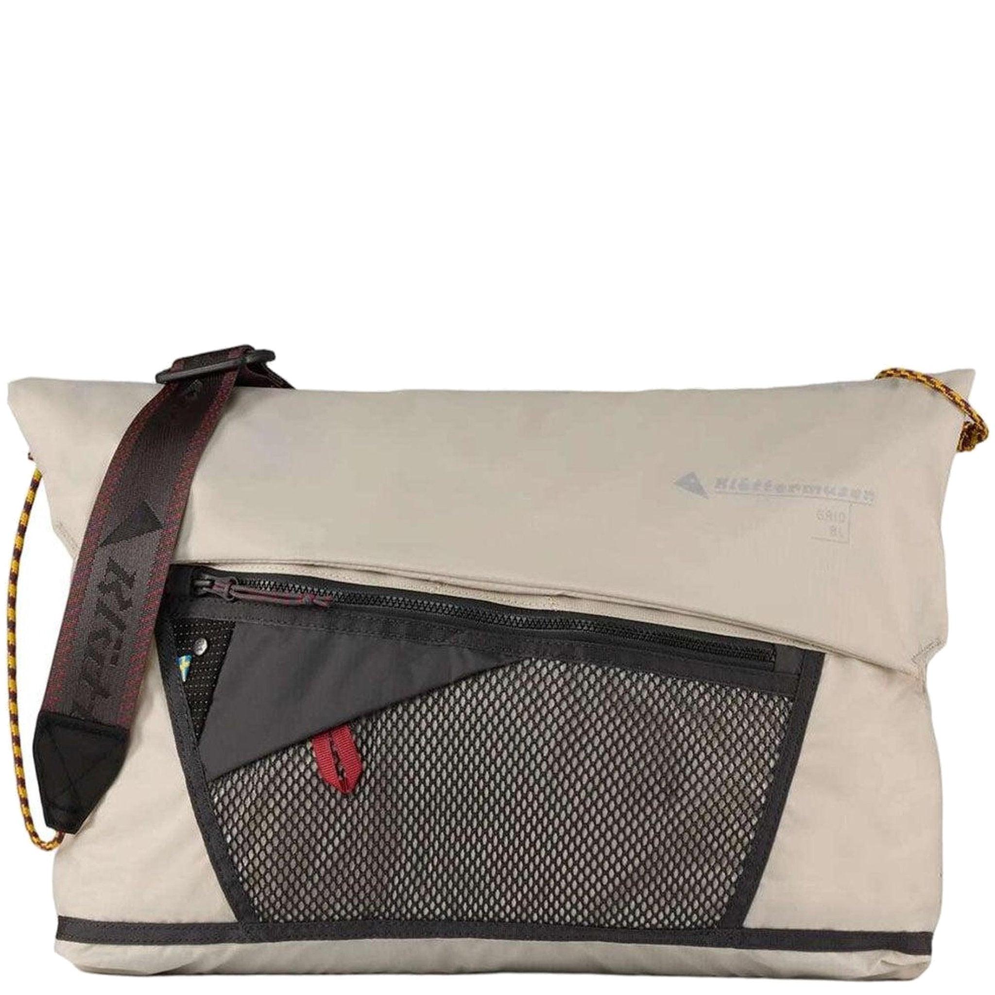 Unisex Grid Bag - Putty Grey