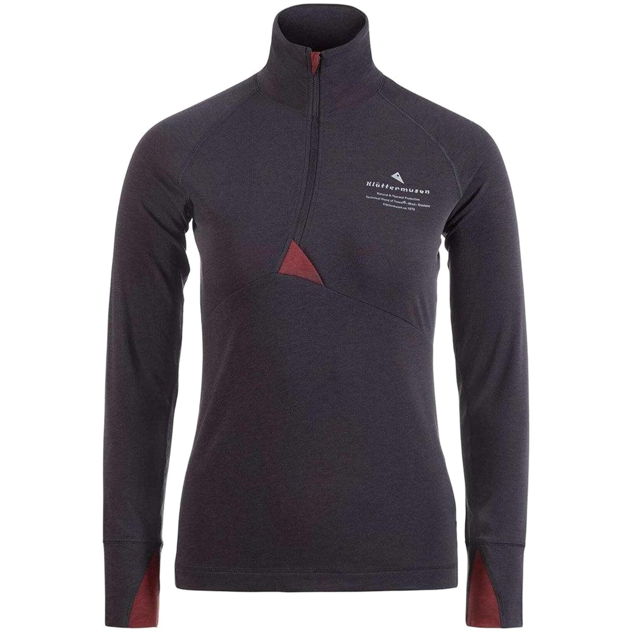 Women's Fafne Half Zip Sweater - Raven