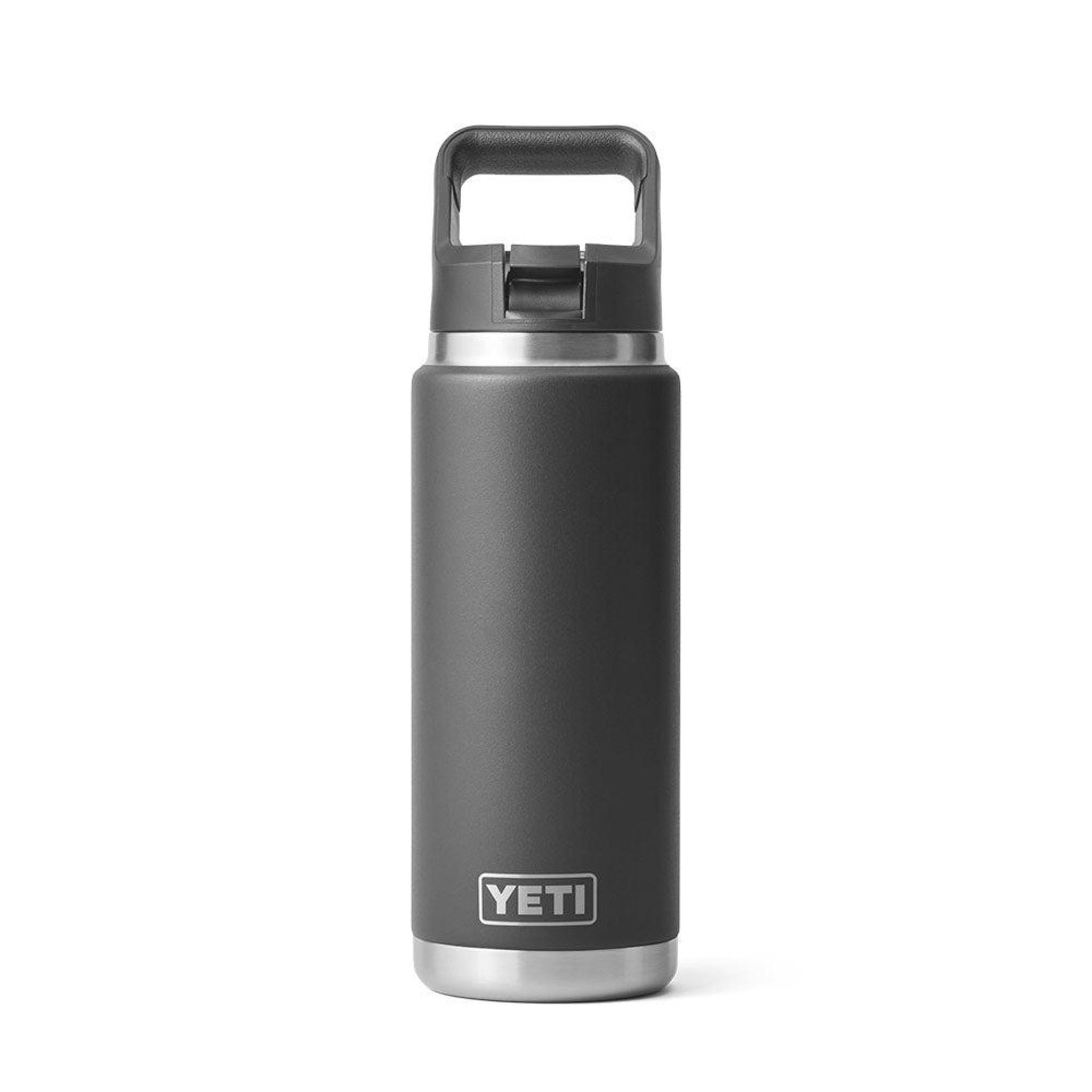 Rambler?? 26 Oz Water Bottle With Black Straw Cap 'Black'