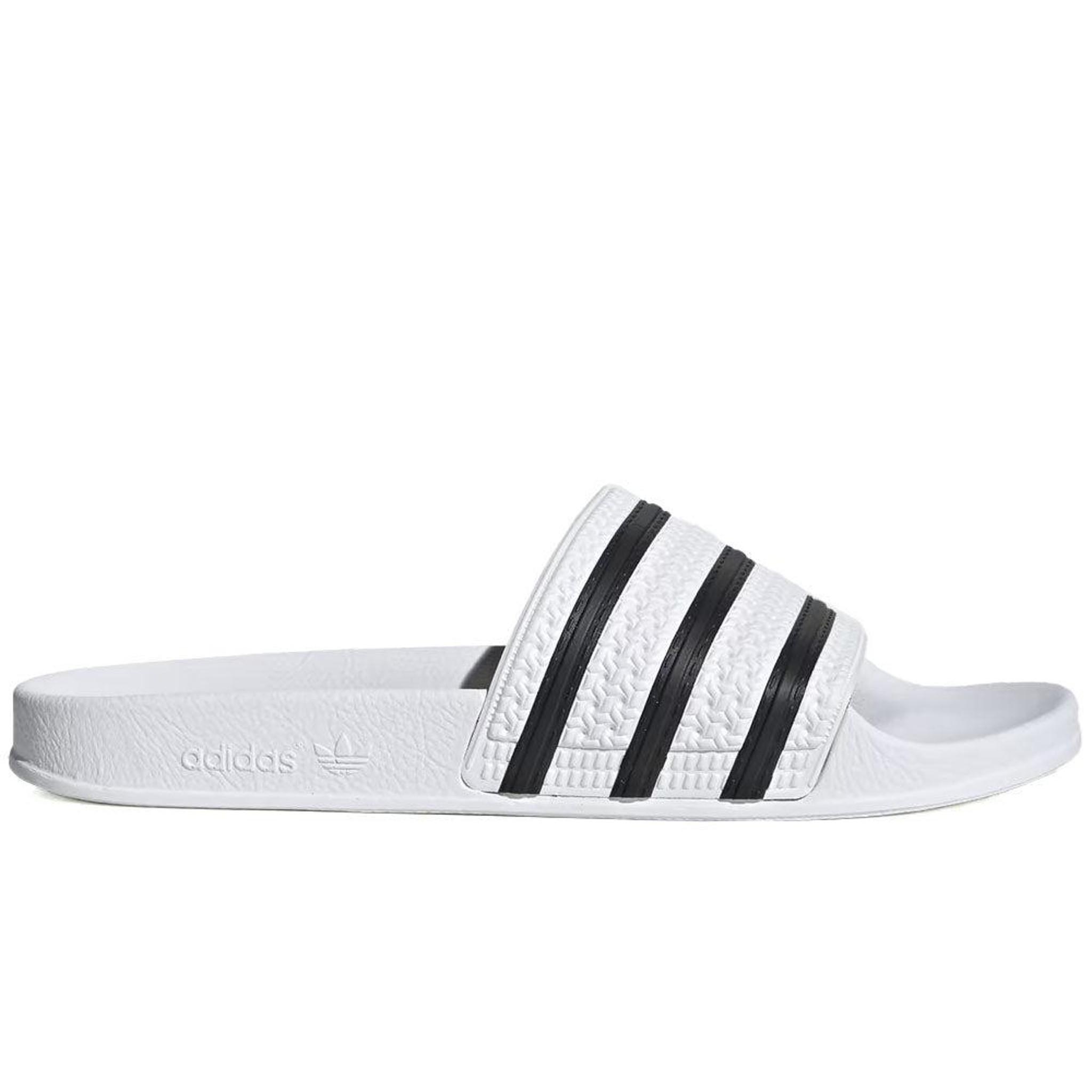 Adilette Slides 'White / Black'