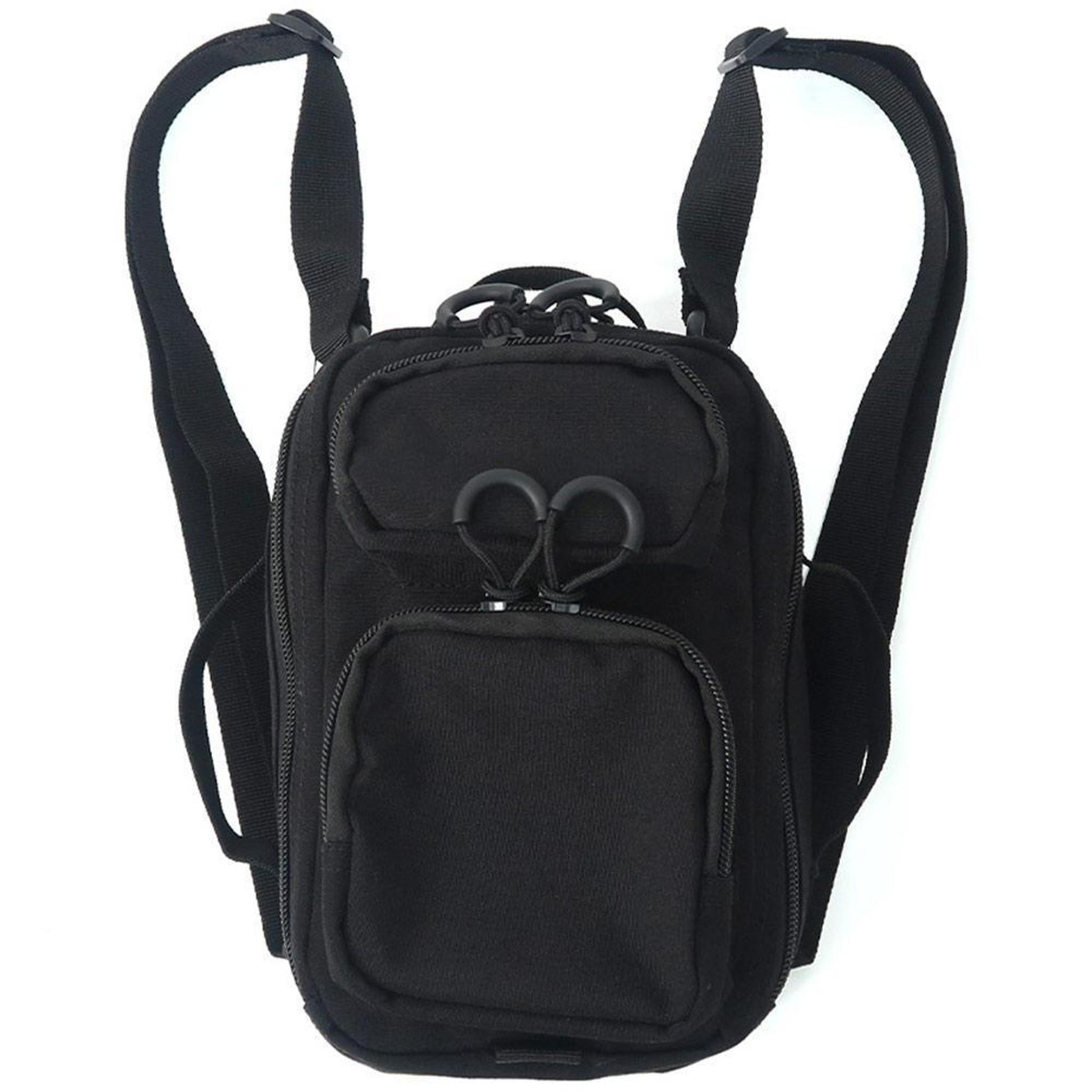 4Way Backpack Pouch - Black