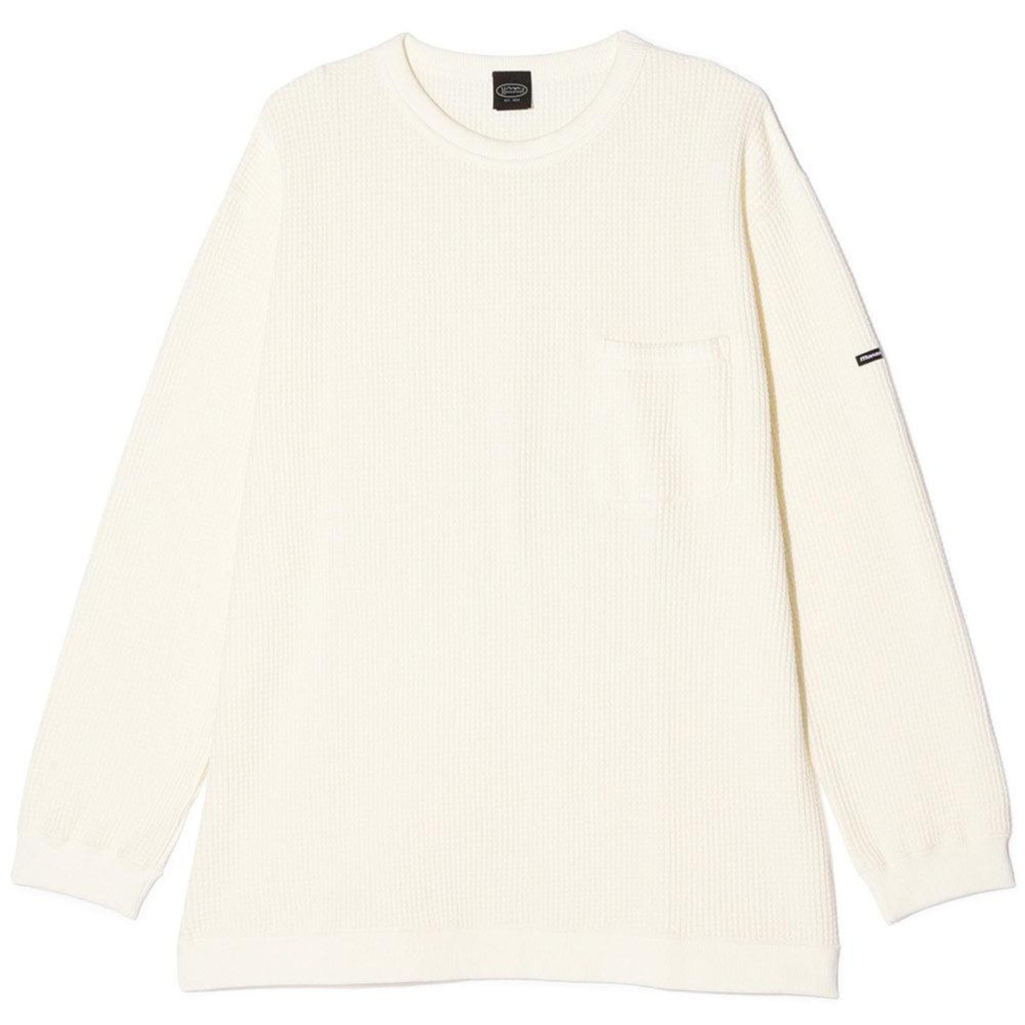 Heavy Snug Thermal L/S Tee 'White'