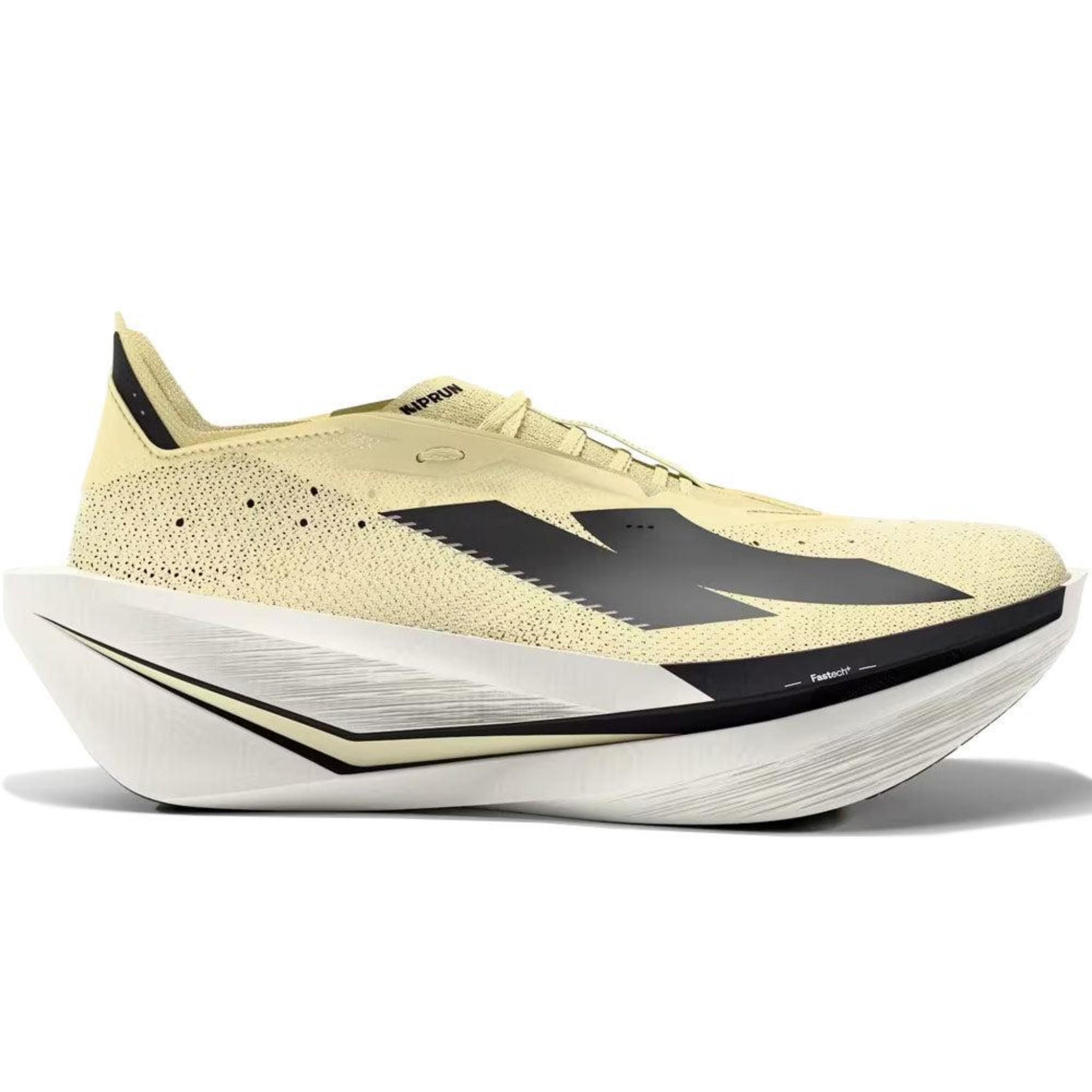 Women's Kipstorm Elite Carbon Plate Running Shoes 'Vanilla Yellow / Smoked Black'