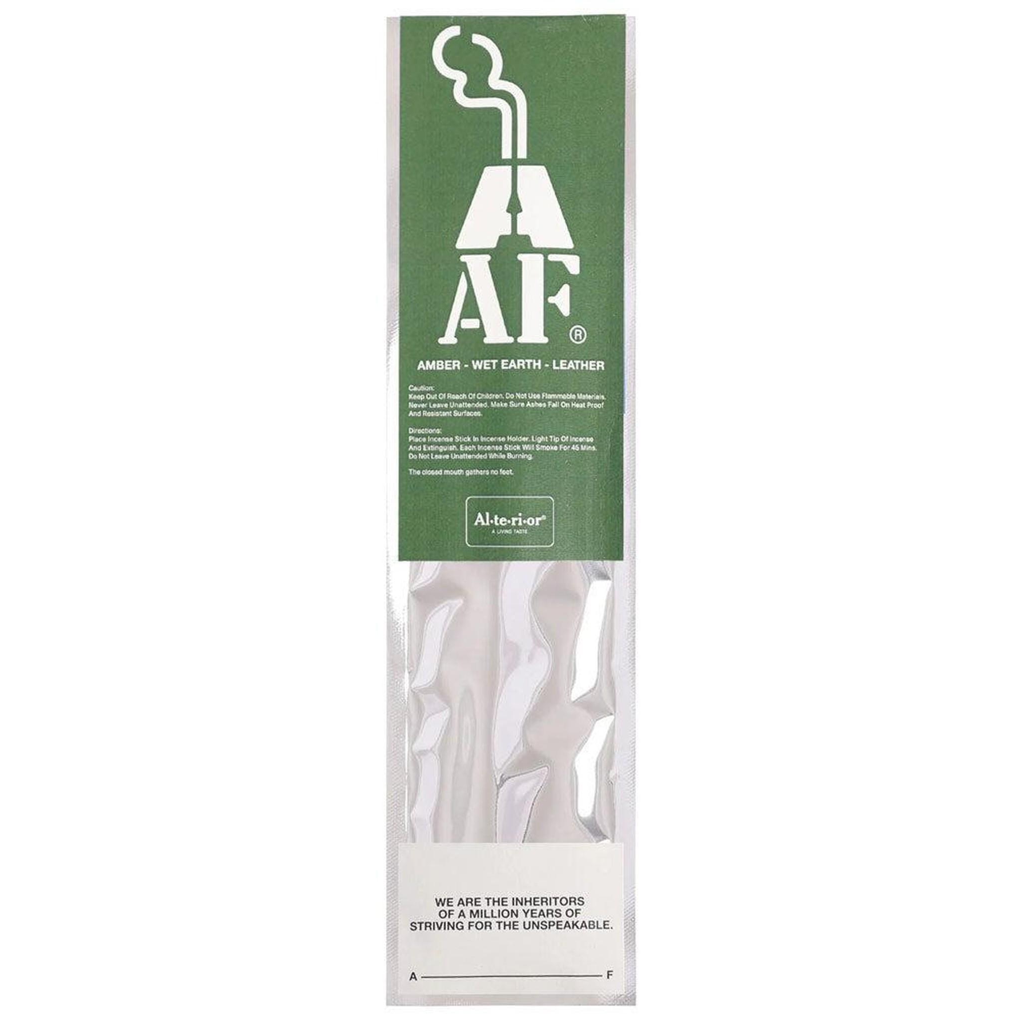 Workshop Incense - Alterior x Agaric Fly 15 Stick Pack
