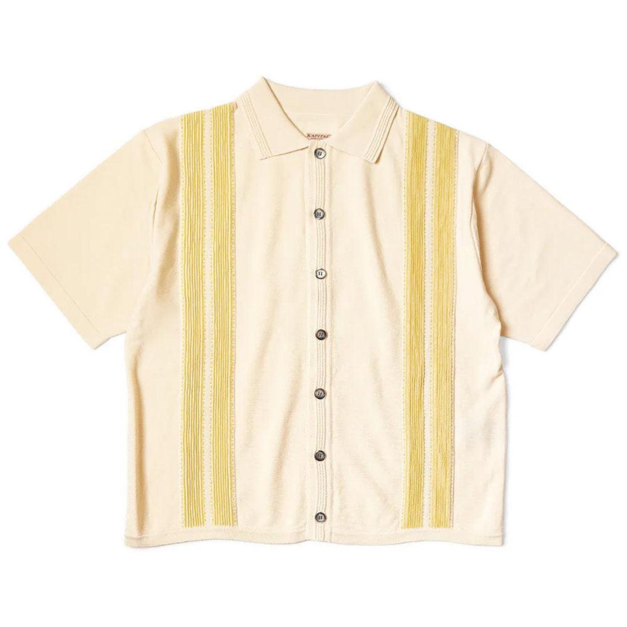 14G Cotton Knit Tennessee Aloha Polo 'Ecru'