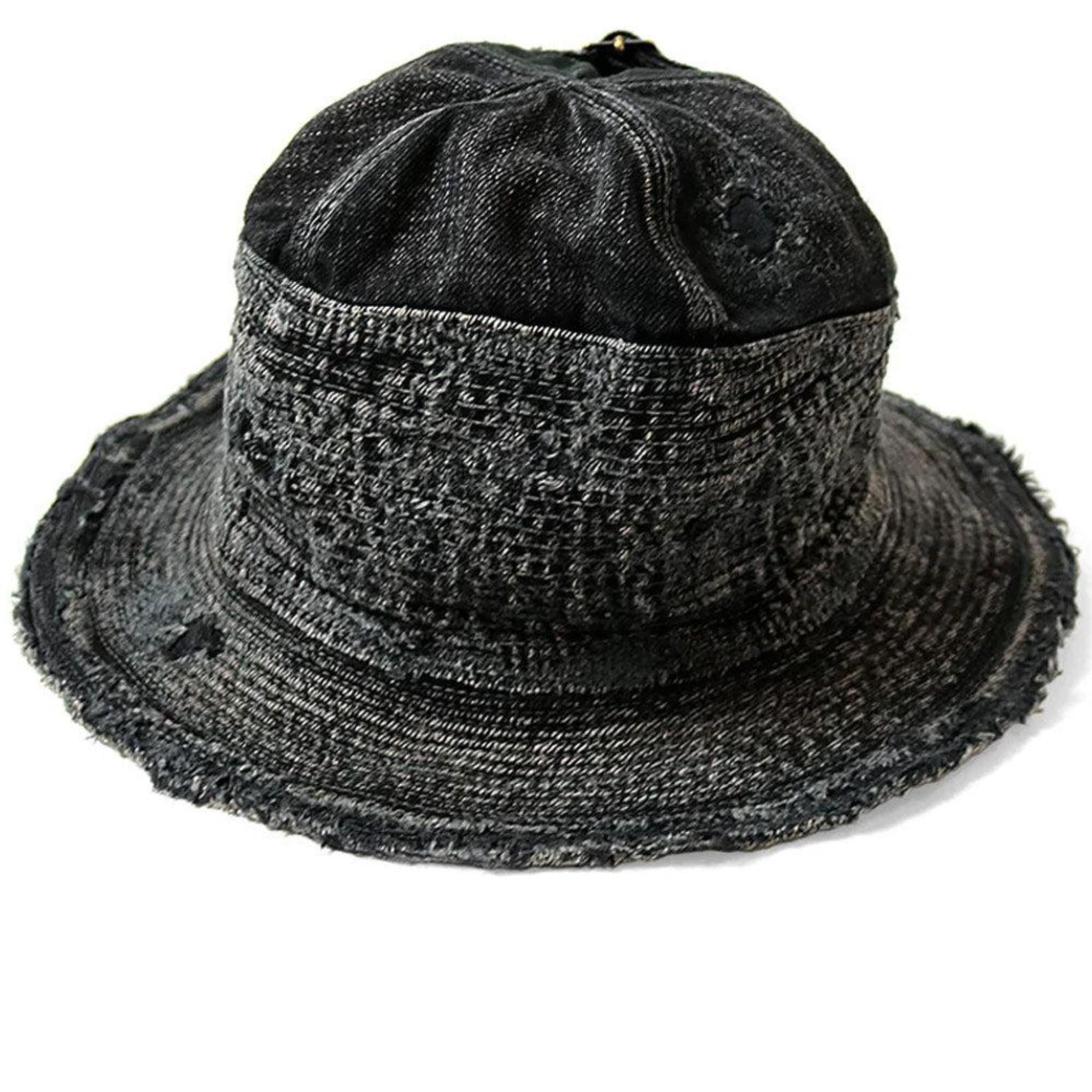 11.5Ozblkxblk Denim The Old Man And The Sea Hat(Crash 'Black'