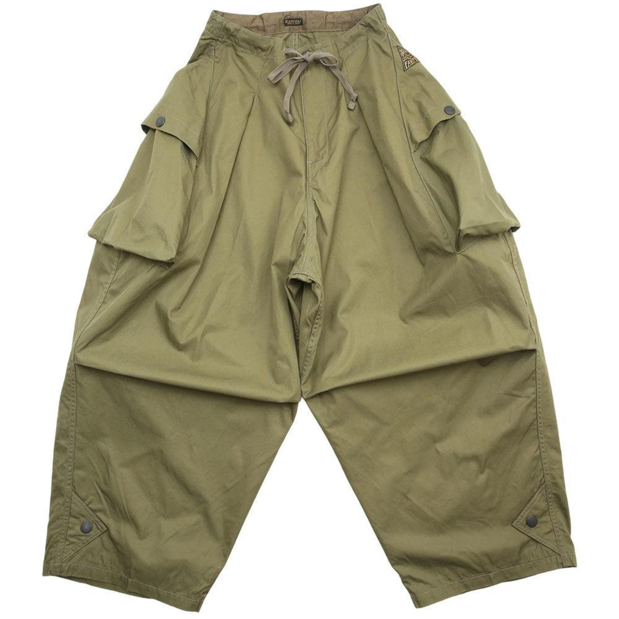 Combed Gabergine Aozai Cargo Pants 'Khaki'