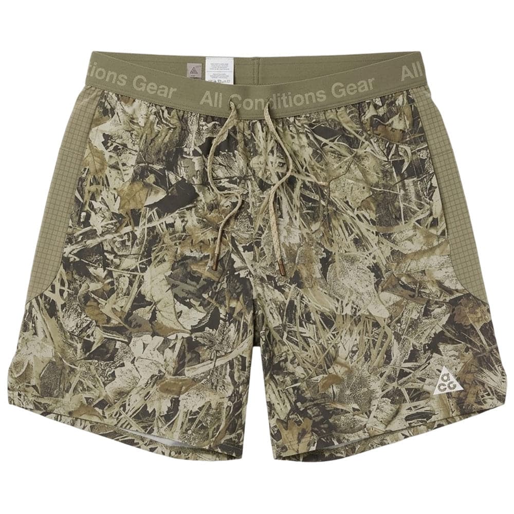 6" Brief-Lined Trail Running Shorts – Sequoia / Light Army / Summit White