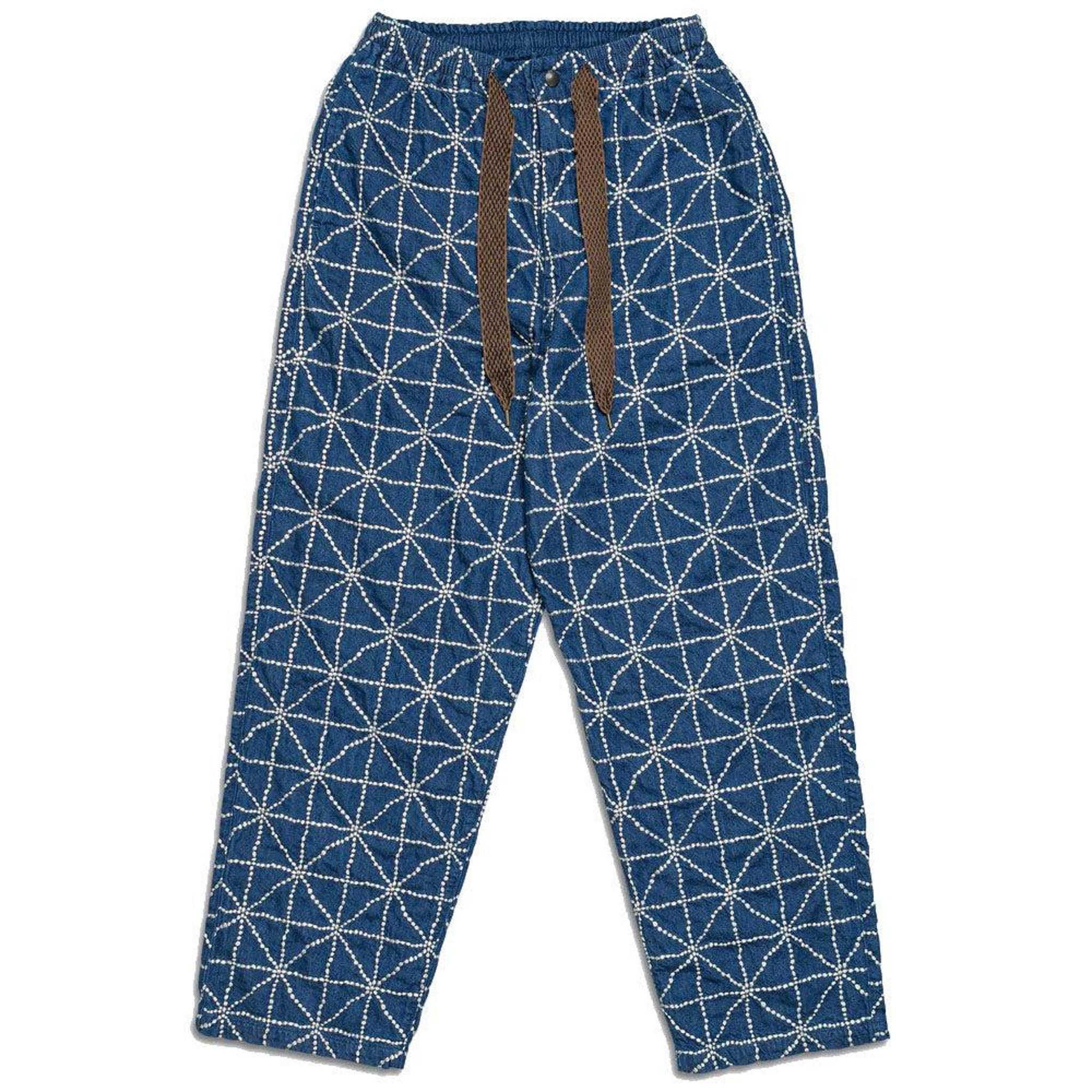 8Oz Denim Folk Dojo W-Knee Easy Baggy Pants 'Midtone'