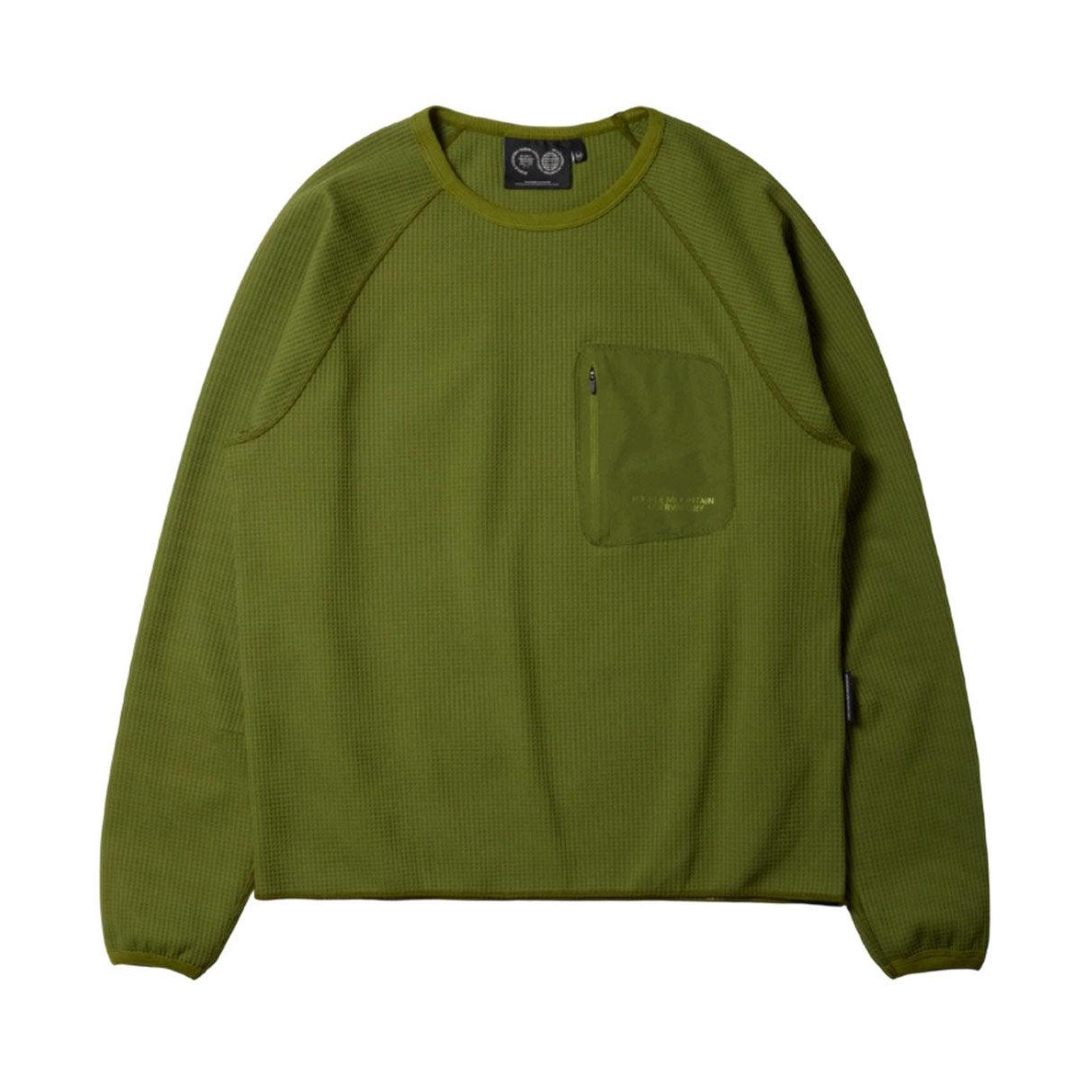 Waffle LS Top Olive