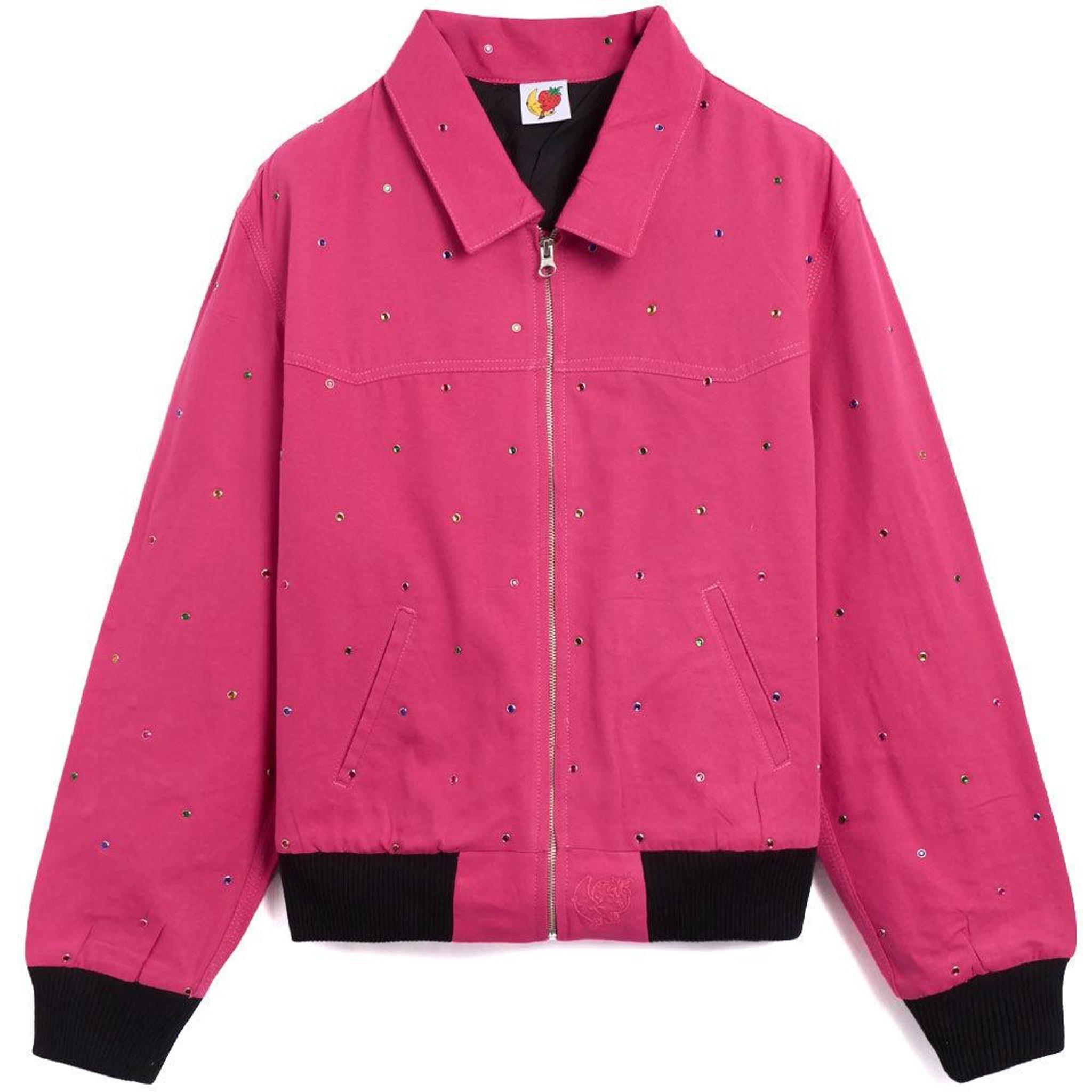 Unisex Studded Santa Fe Work Jacket 'Pink'