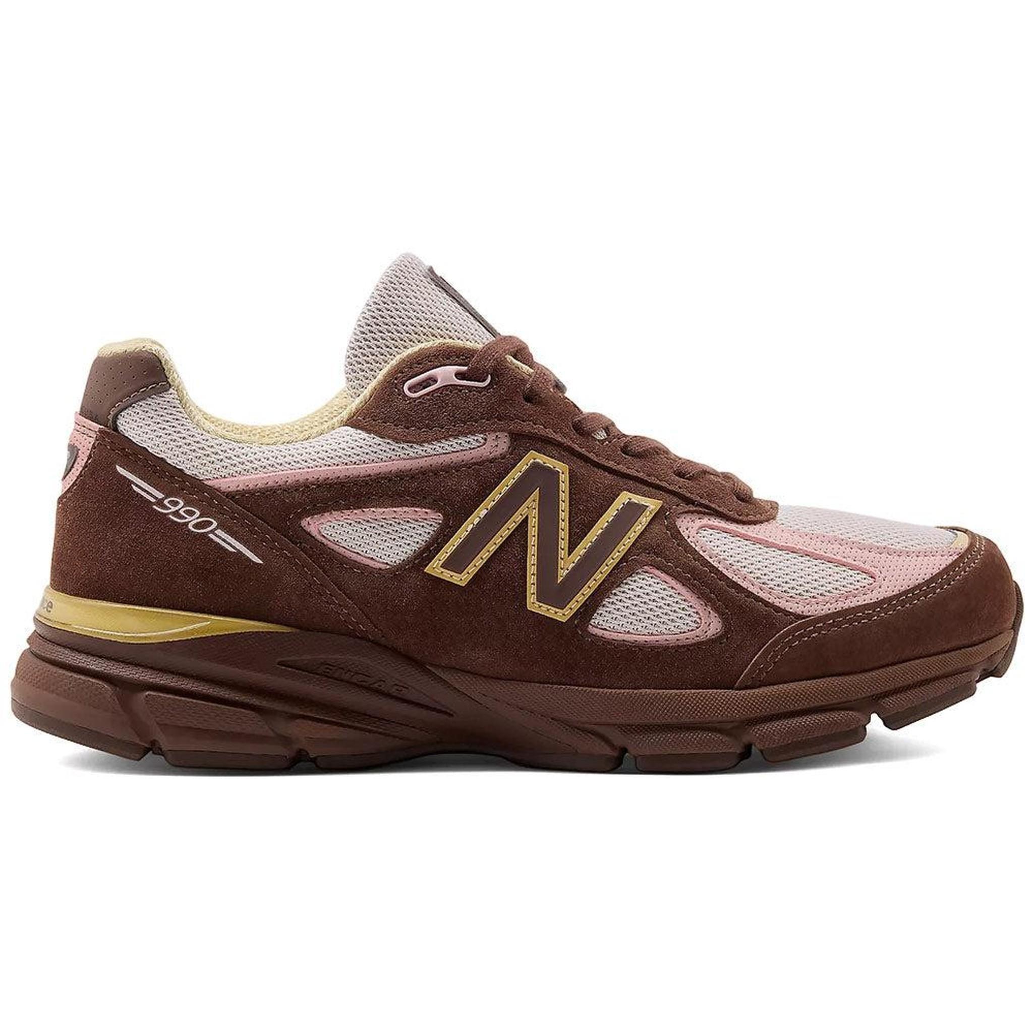 Made in USA 990v4 D - Pumpernickel / Pink Chalk / Alabaster