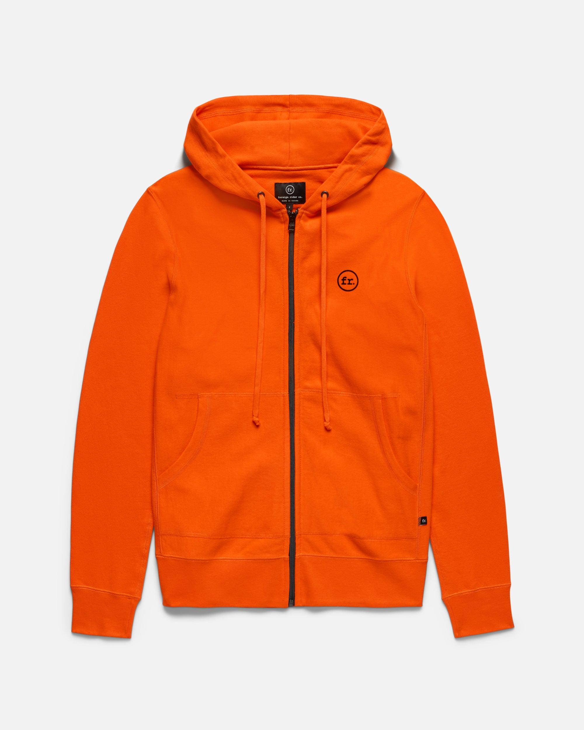 Retro Full Zip Hooded Sweatshirt