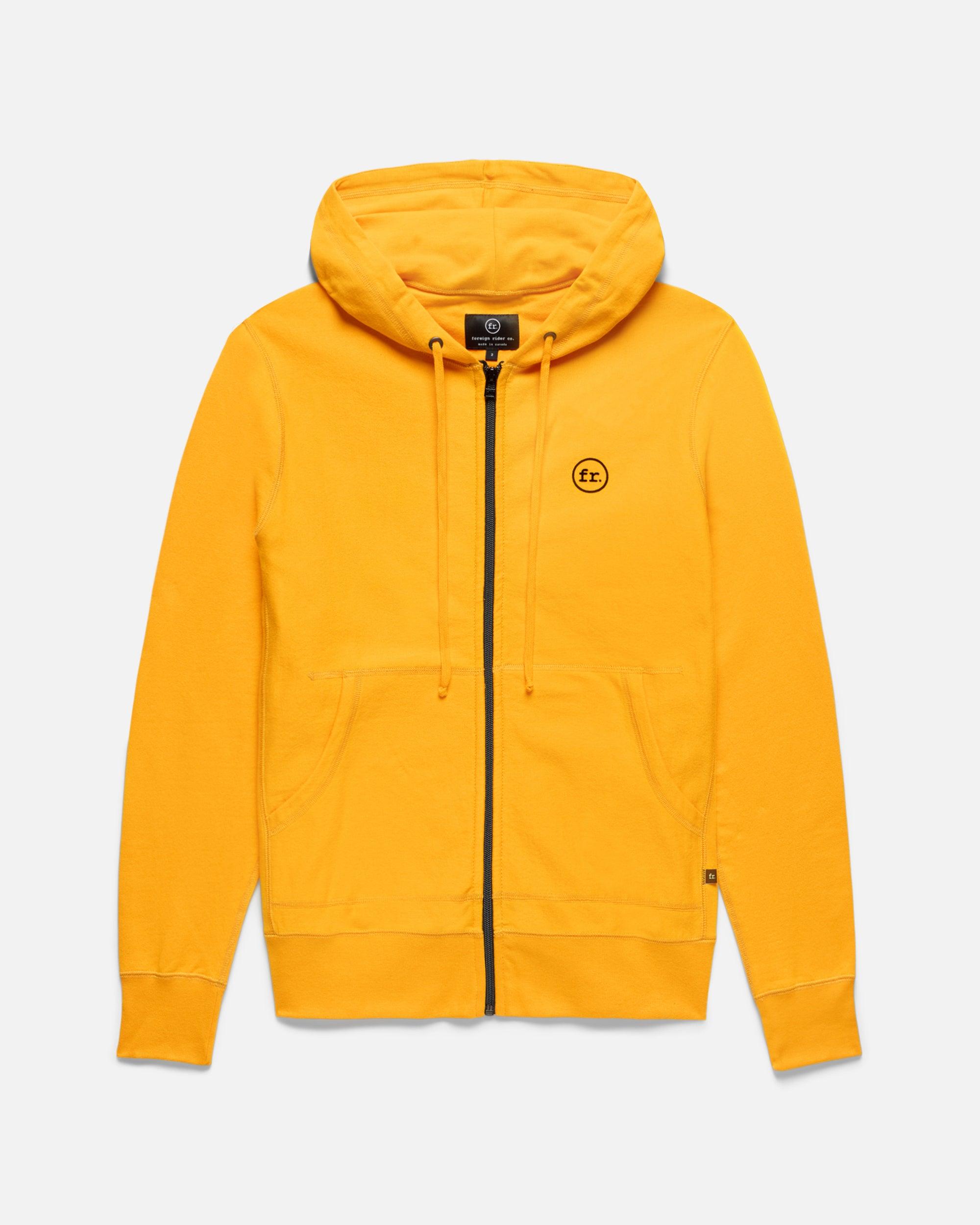 Retro Full Zip Hooded Sweatshirt