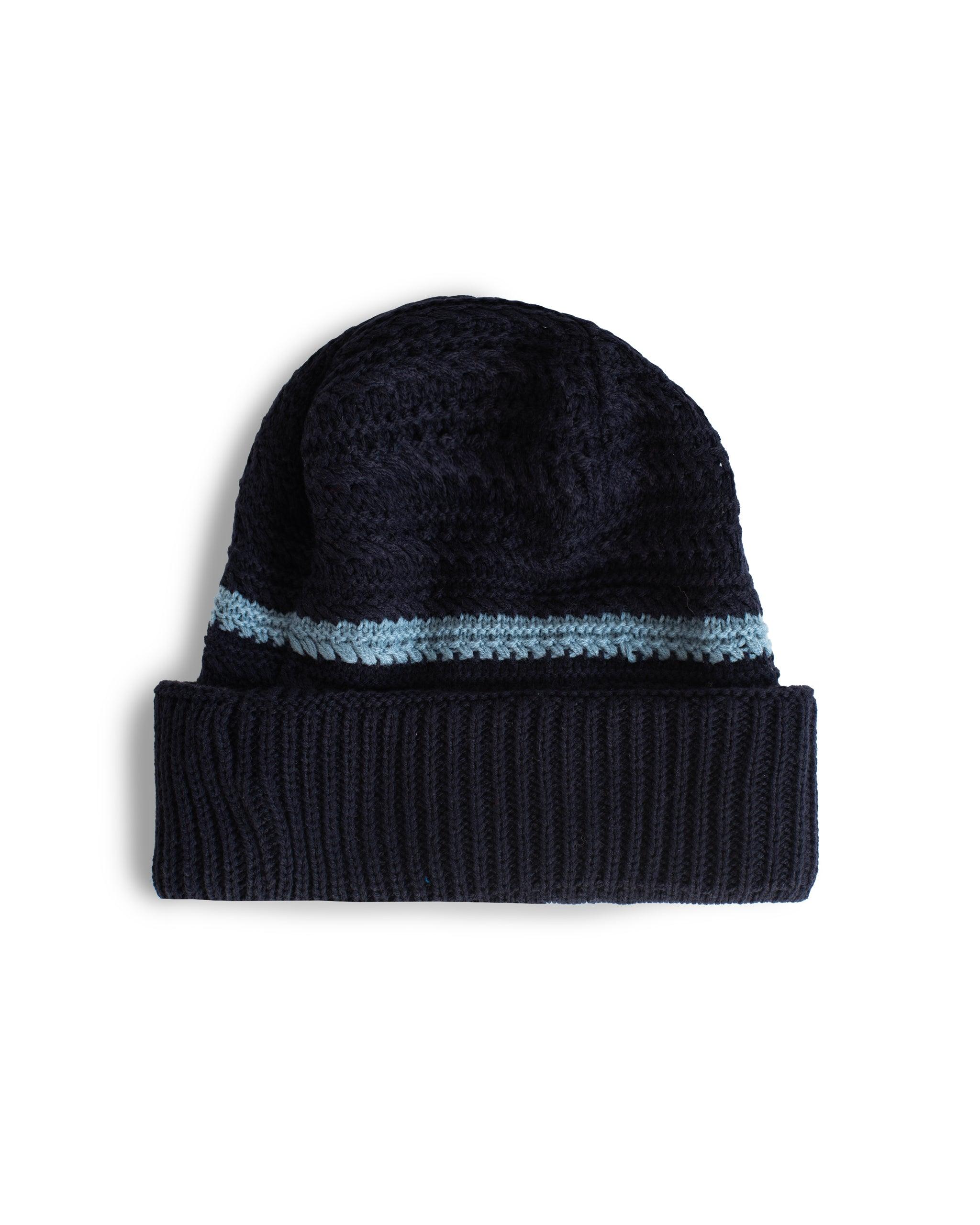 Navy Ridge Beanie