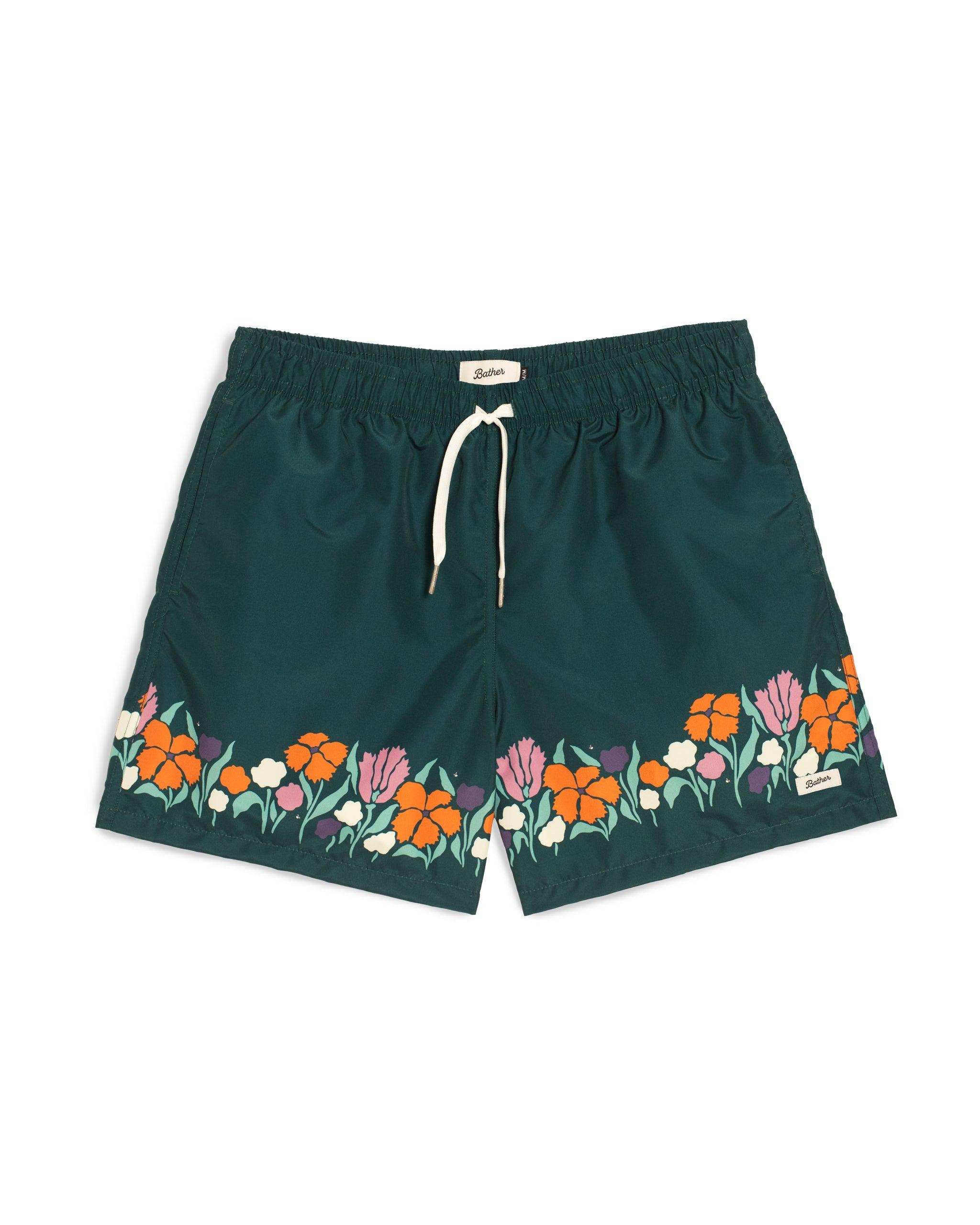 Evergreen Lawn Swim Trunk