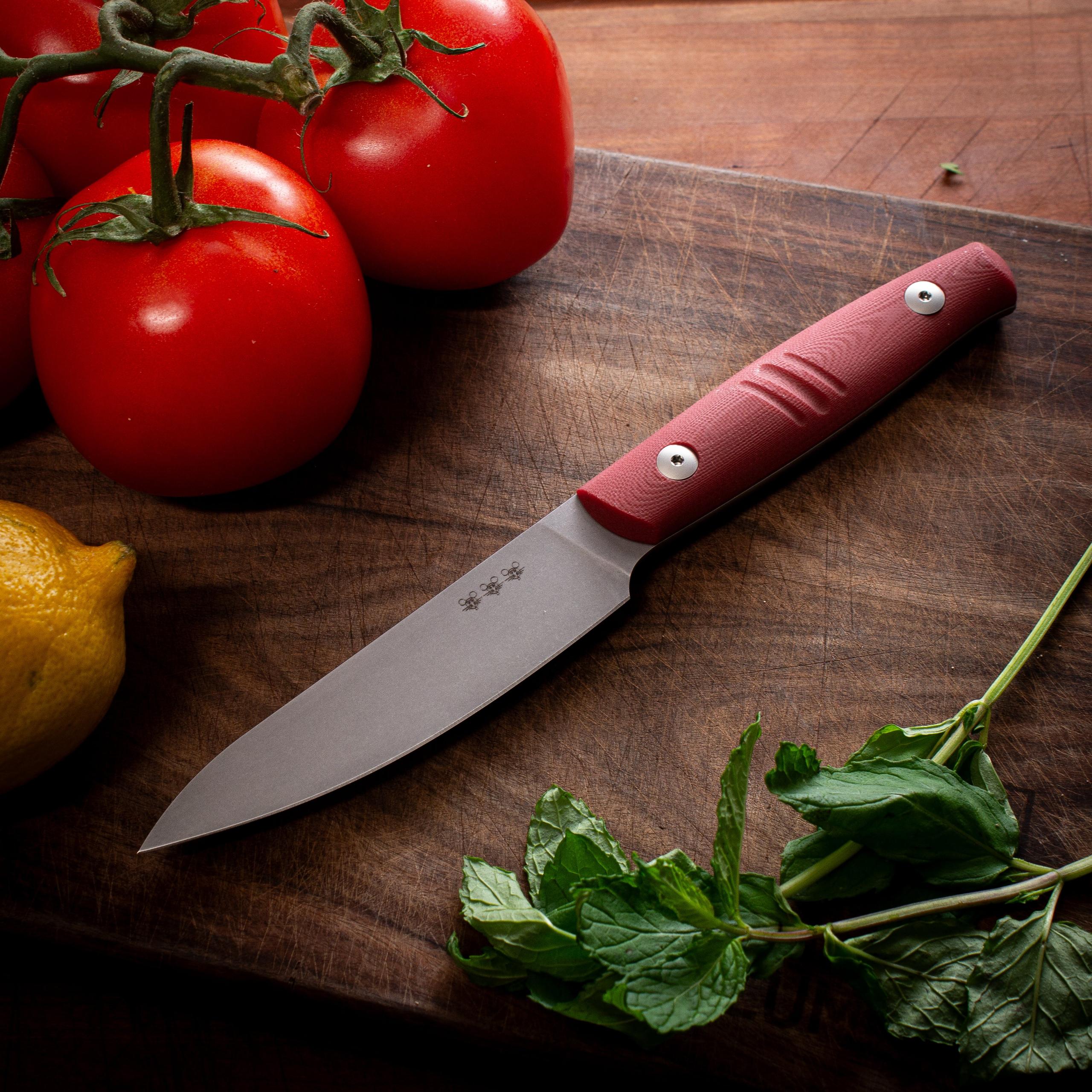 Paring Knife - Red G10