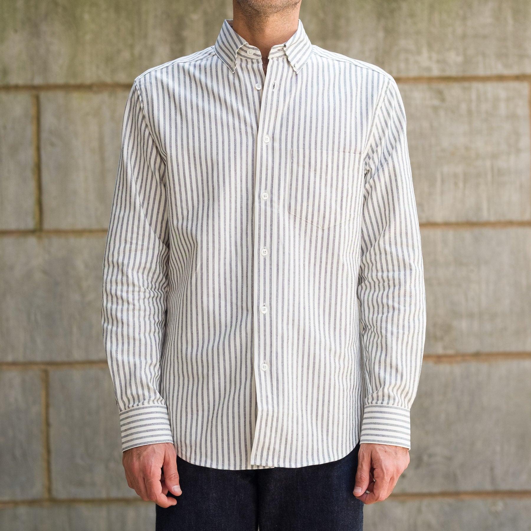 Montebelo Shirt in Black Stripe
