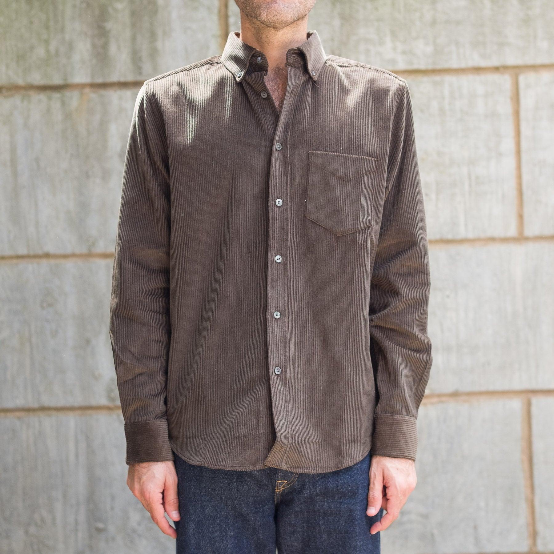 Lobo Corduroy Shirt Olive