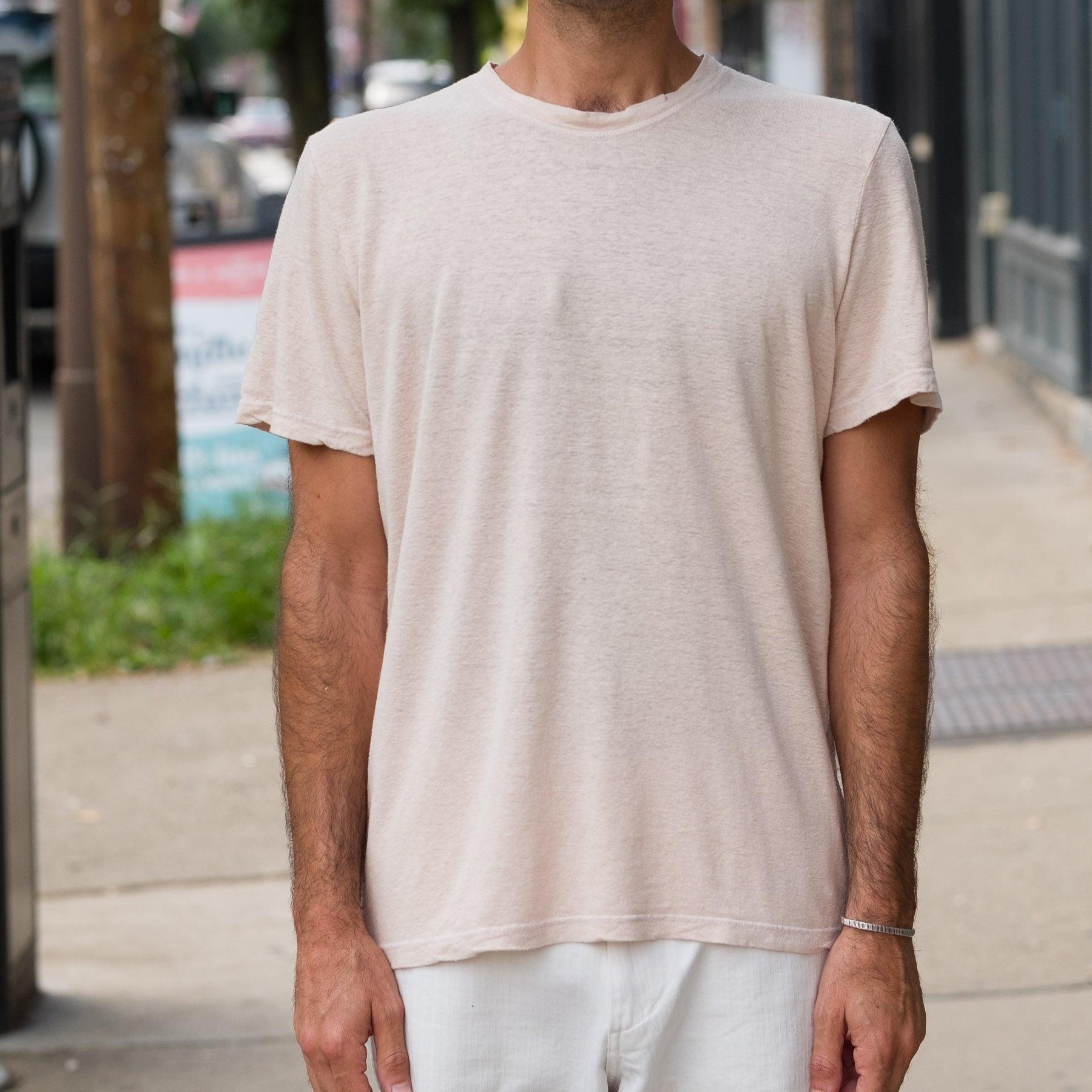 Canyon Short Sleeve Tee in Stucco Beige