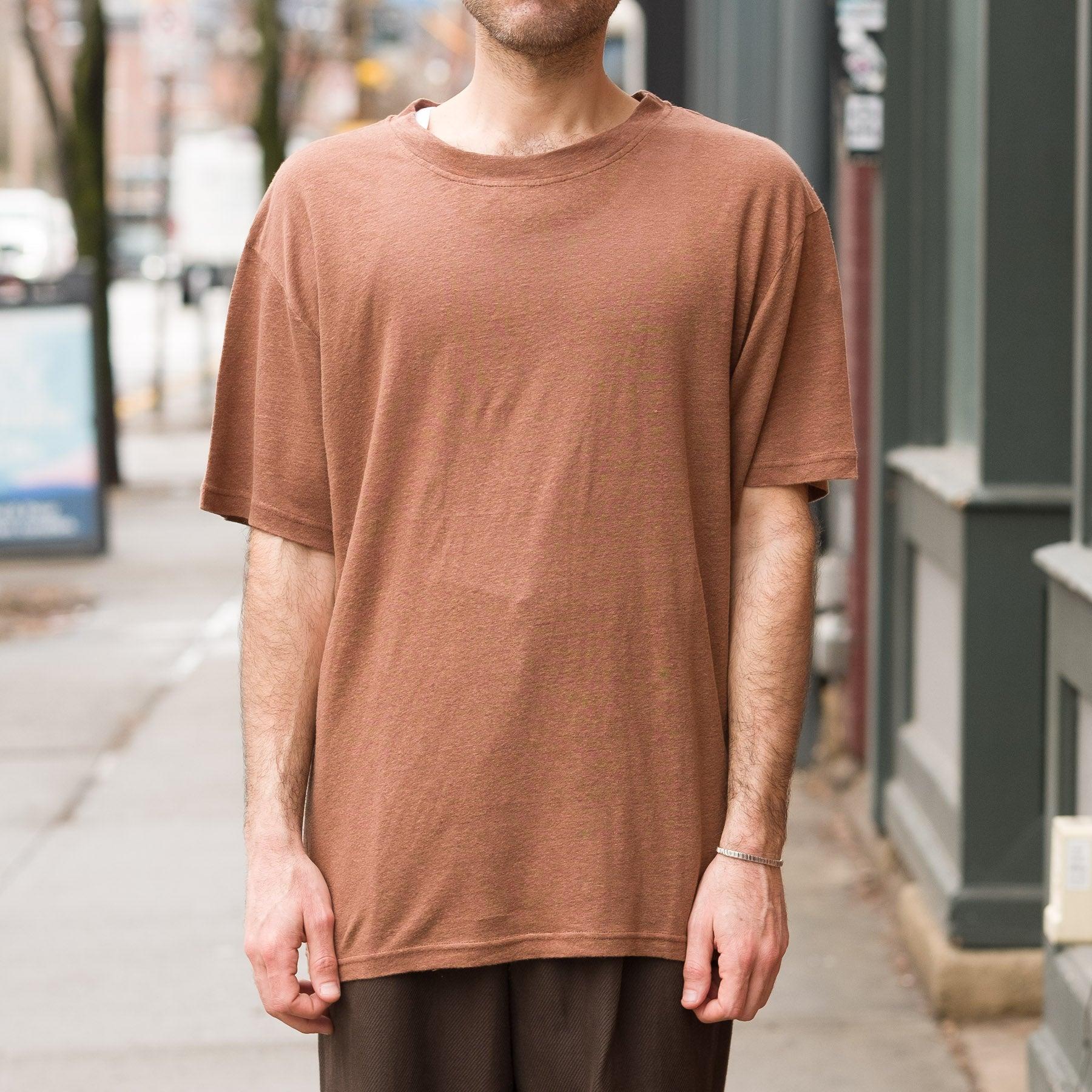 Botelho Tee in Aztec Brown Linen