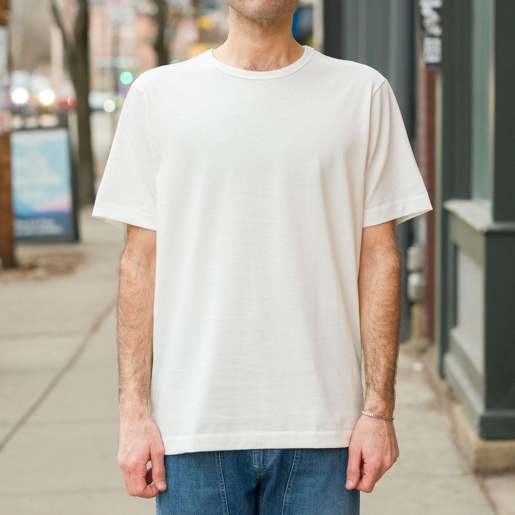 2M15 Classic Mid-Century Tee in White