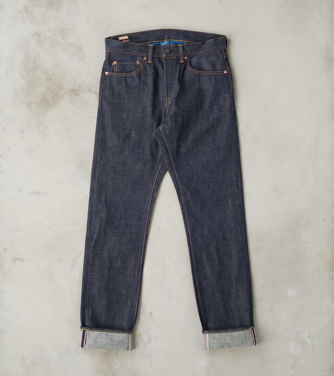 0605-40 - Natural Tapered - 14.7oz Legacy Blue