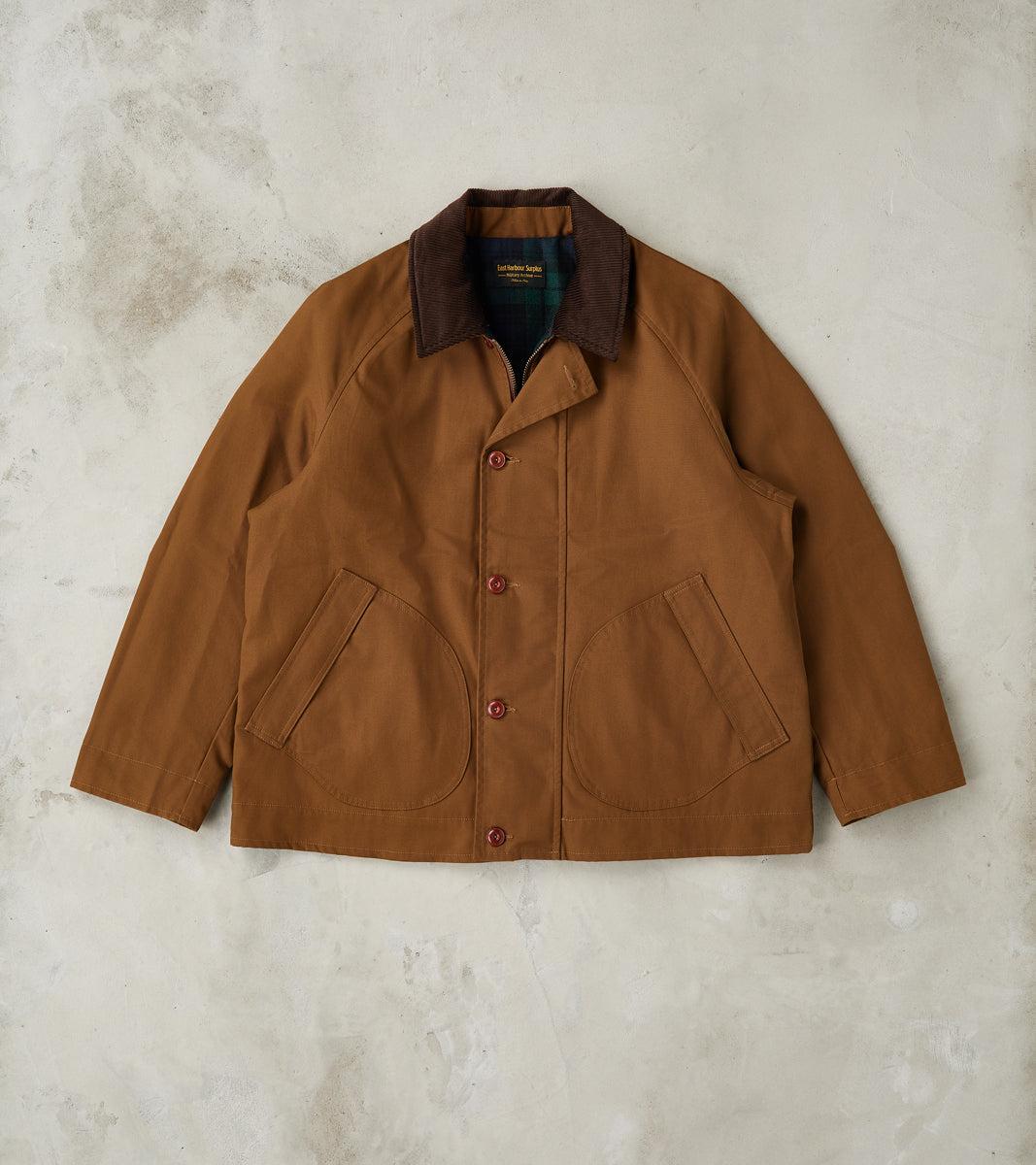 Dorset 2659 Raglan Hunting Jacket - Brown Waxed Canvas