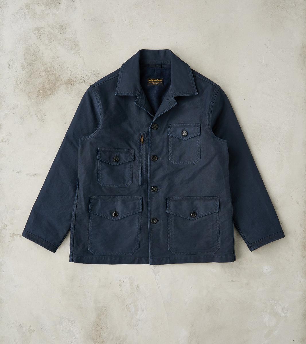 Stanton 2621 Military Utility Jacket - Navy Whipcord Twill