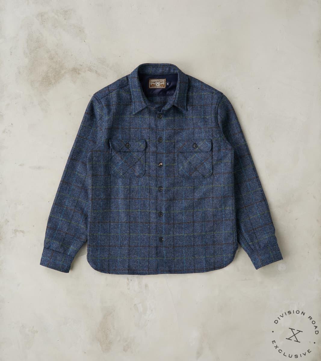 Benson - Abraham Moon® Shetland Estate Tweed - Navy Check