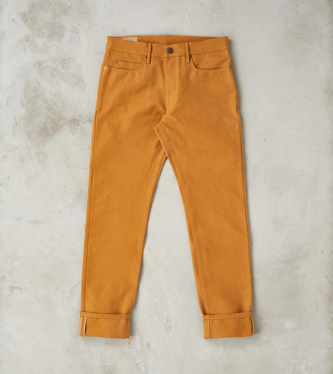 Portola - Classic Tapered - 15oz Selvedge Bronze Duck Canvas