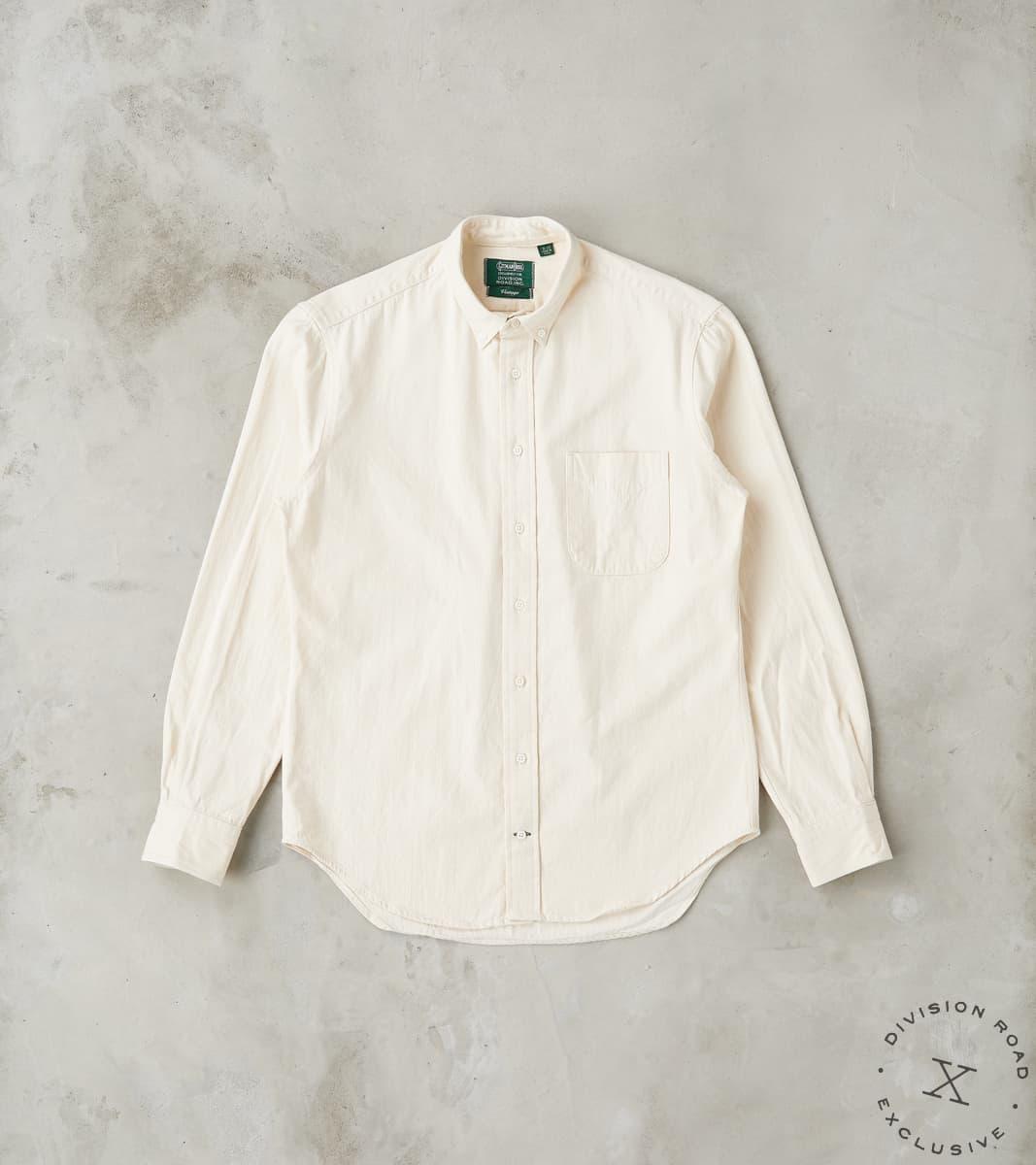 Japanese Silk Slub Denim - Ecru