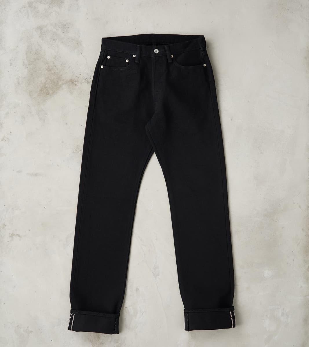 888S-SBG - High Rise Relaxed Tapered - 21oz Superblack Fade To Grey