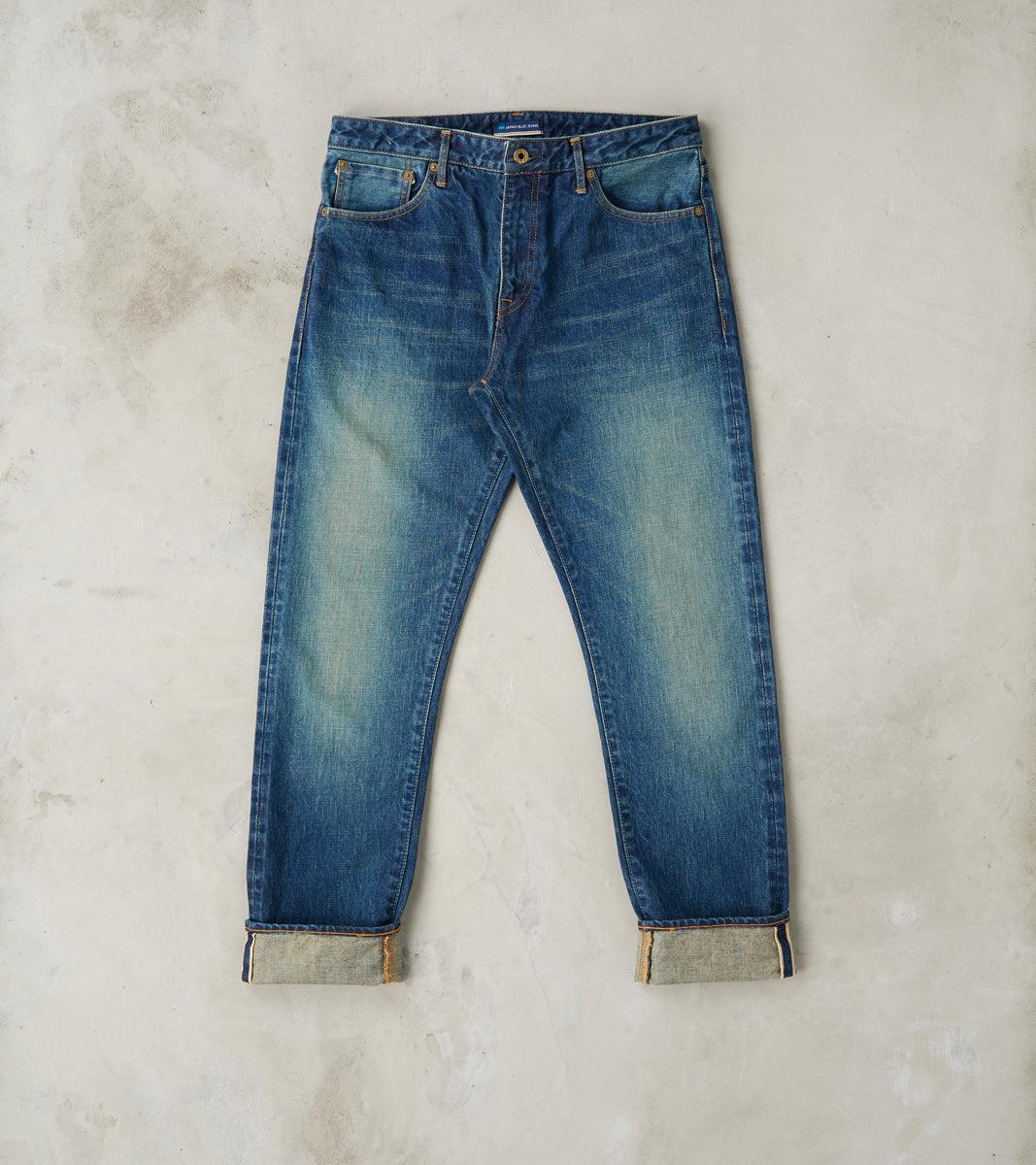 J301-D01 Circle Series - Straight - 14.8oz US Cotton Aging Wash