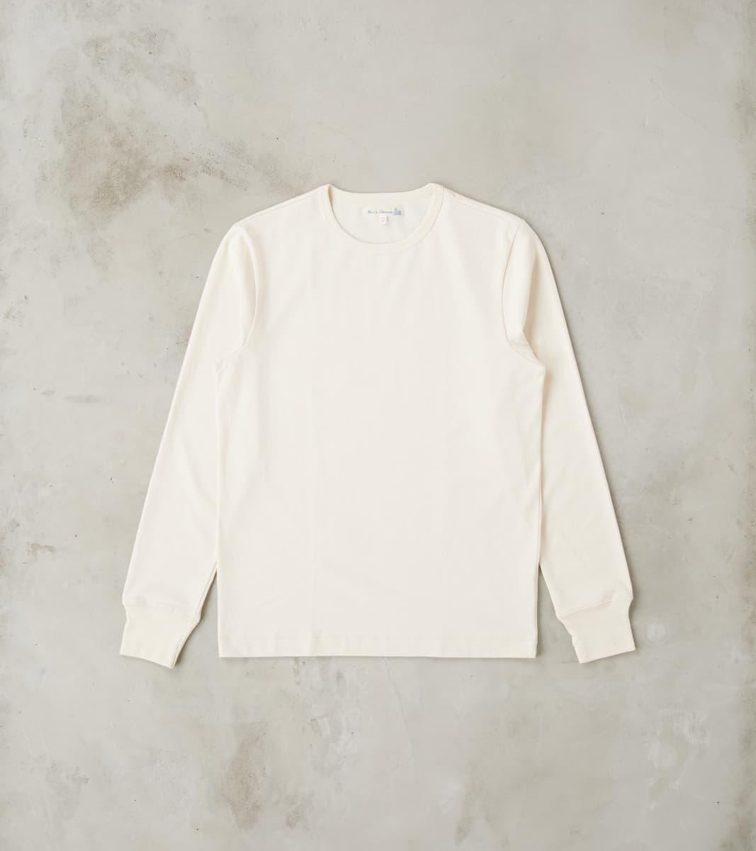 2M15LS Good Originals - 6.8oz Vintage Machine 2-Thread Longsleeve - 02 Nature