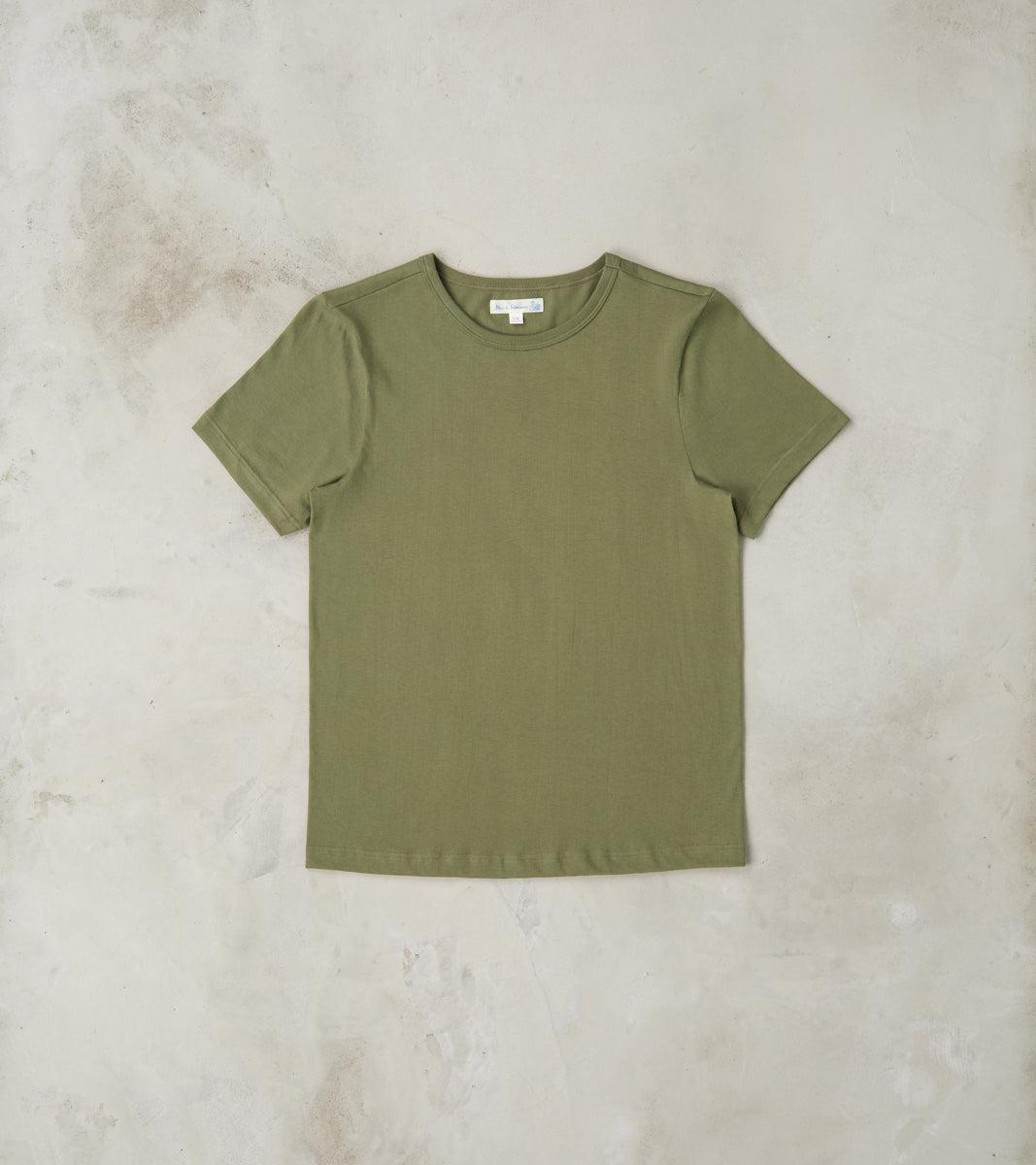 1950s Good Originals - 4.6oz Loopwheeled 1-Thread T-Shirt - 40 Army