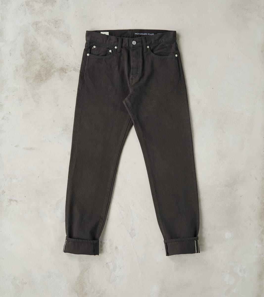 MMJZ6300 - #200 Tapered - Bamboo Charcoal Dyed Selvedge Twill
