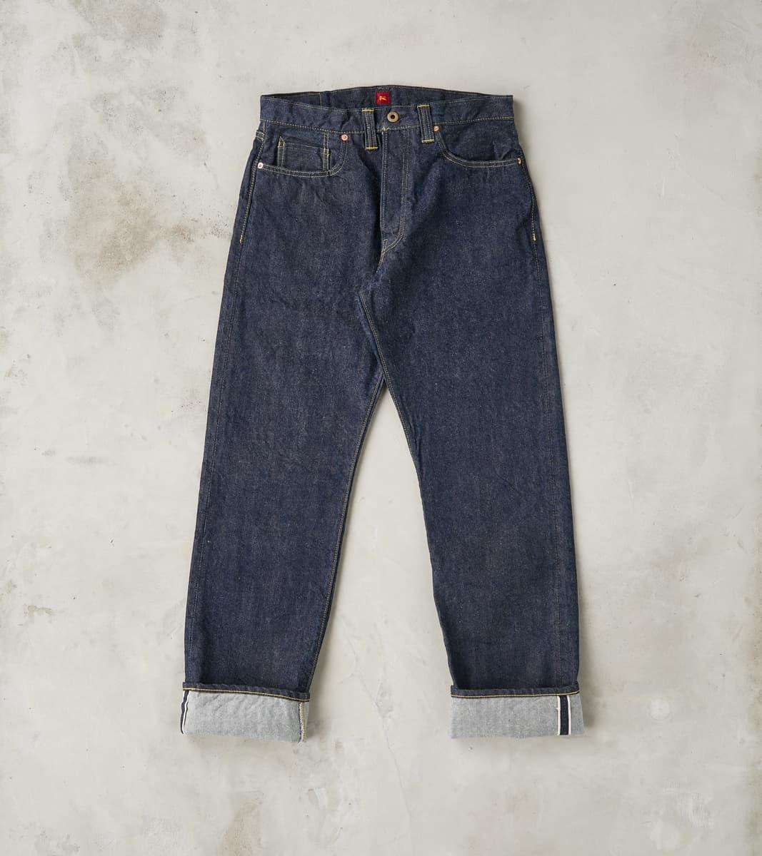714 WWII Model 1940s Regular Straight - 13.5oz One Wash Indigo
