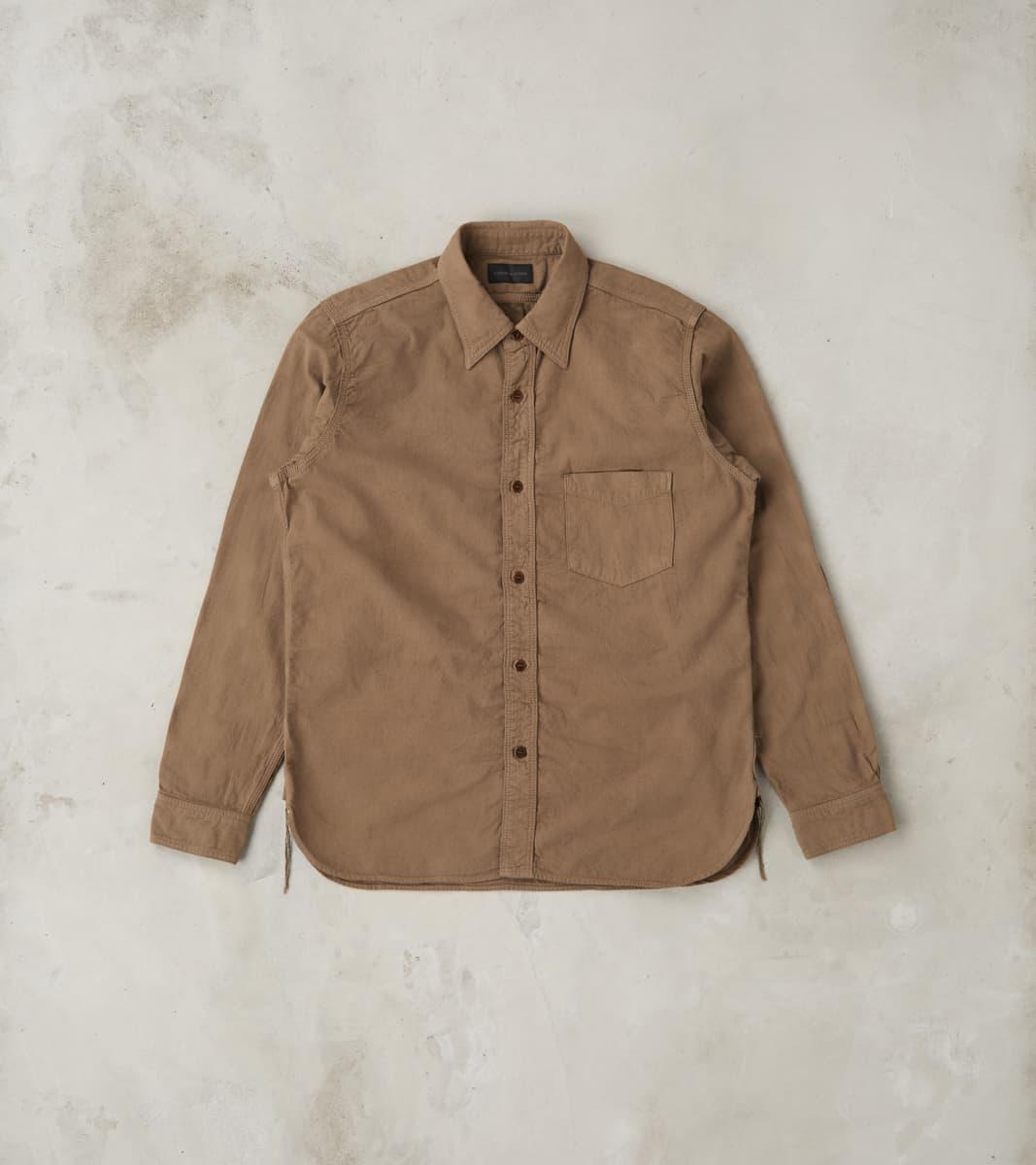 SSS26-ATW Olive Tropical Weather Dobby Shirt