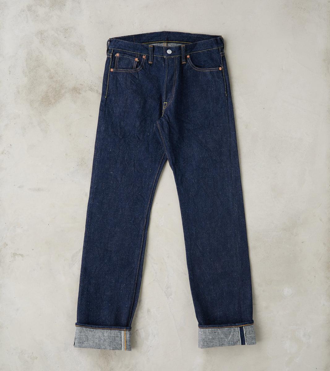S500AX 18oz Ai Plus Benkei Natural Indigo - Regular Straight