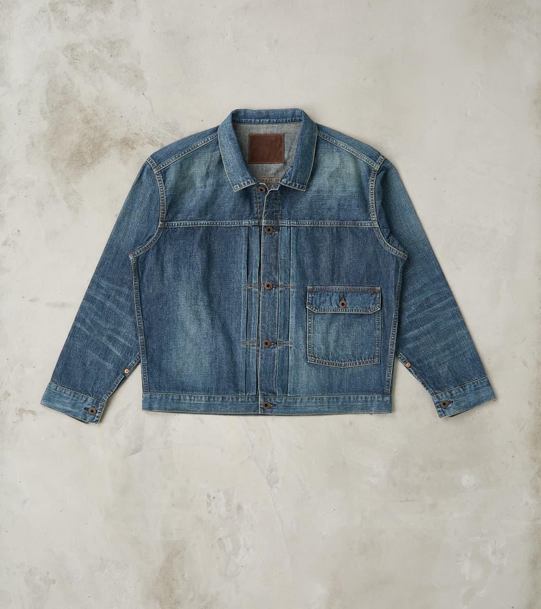 Lot. 720 Denim 1930s Jacket - Damaged Indigo