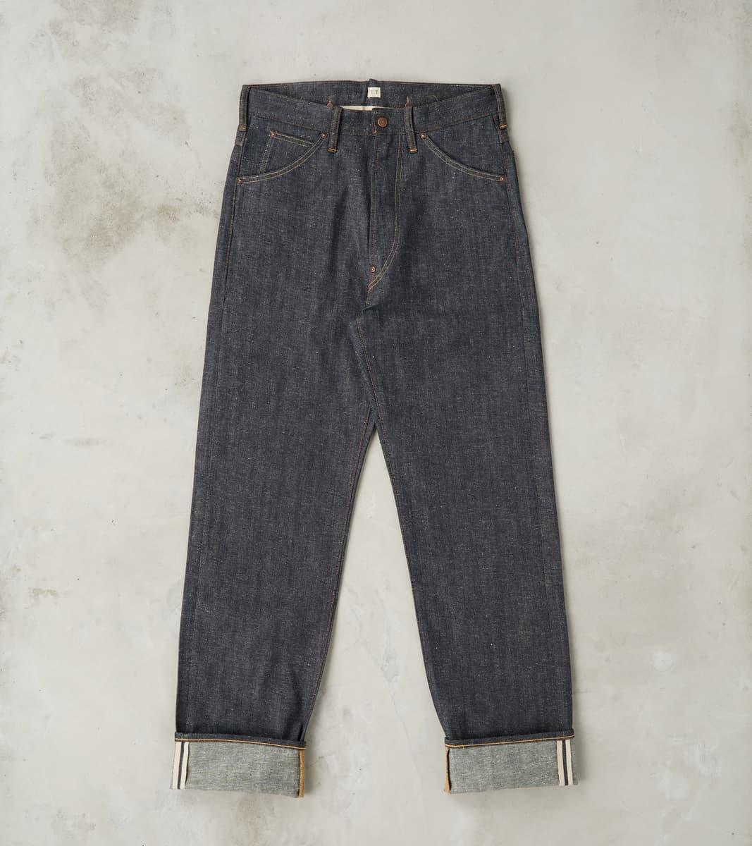 Lot. 702 Denim Trousers - Straight Tapered - Raw Indigo