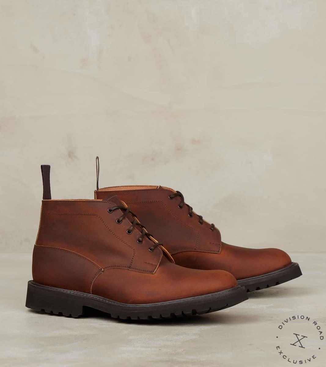 Monty Chukka - 4497 - Vibram Vi-Lite - Horween Dark Rust Chamois