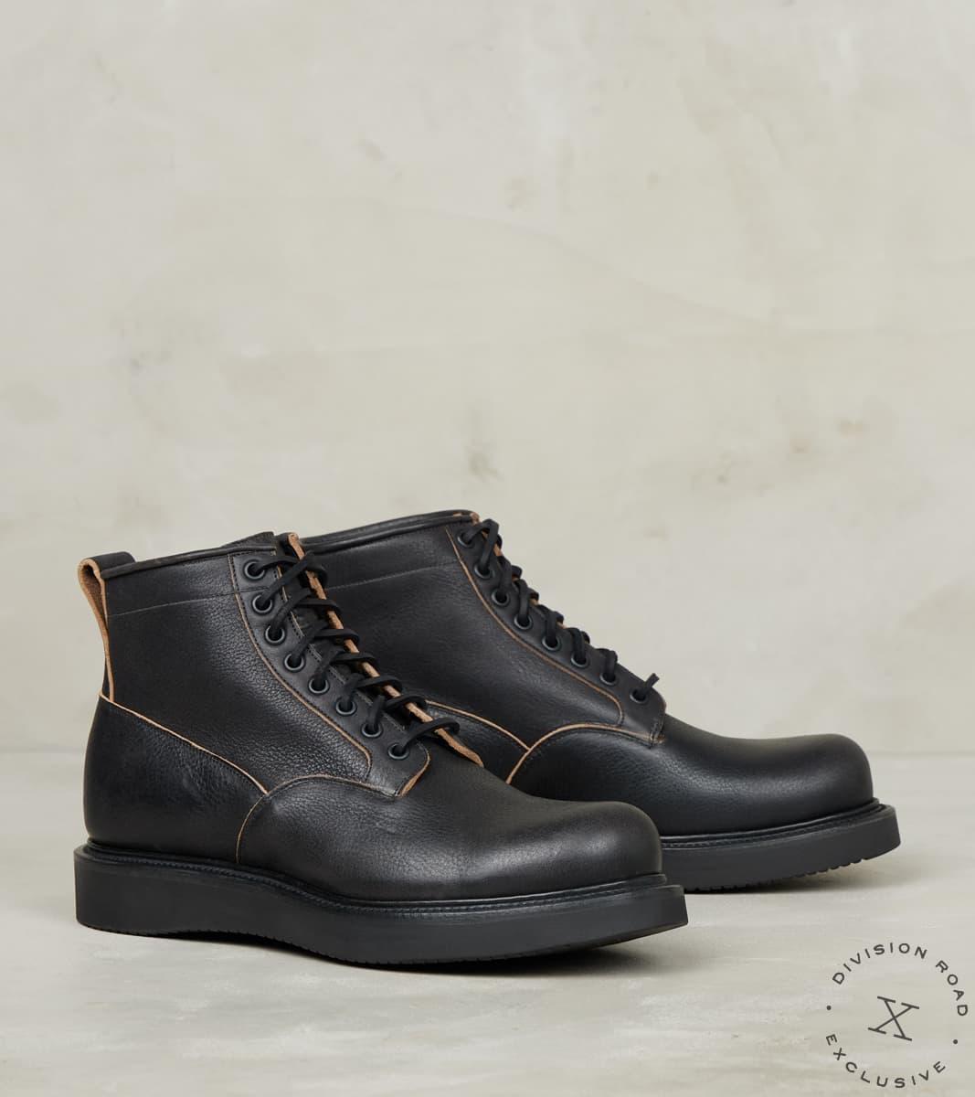 Scout Boot - 2040 - Vibram 2021 - Horween Black Washed CXL