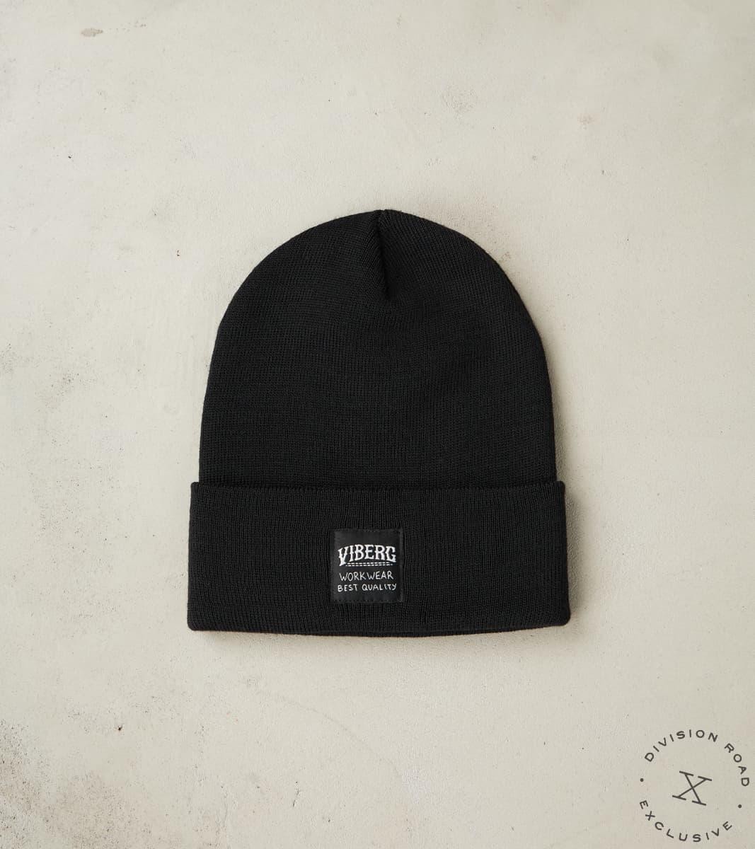 VB Workwear Beanie - Merino Knit - Black