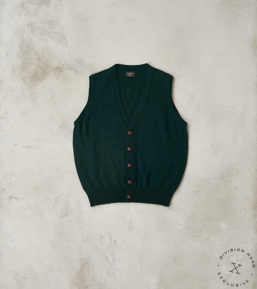 Oxford Camelhair Vest - Ivy