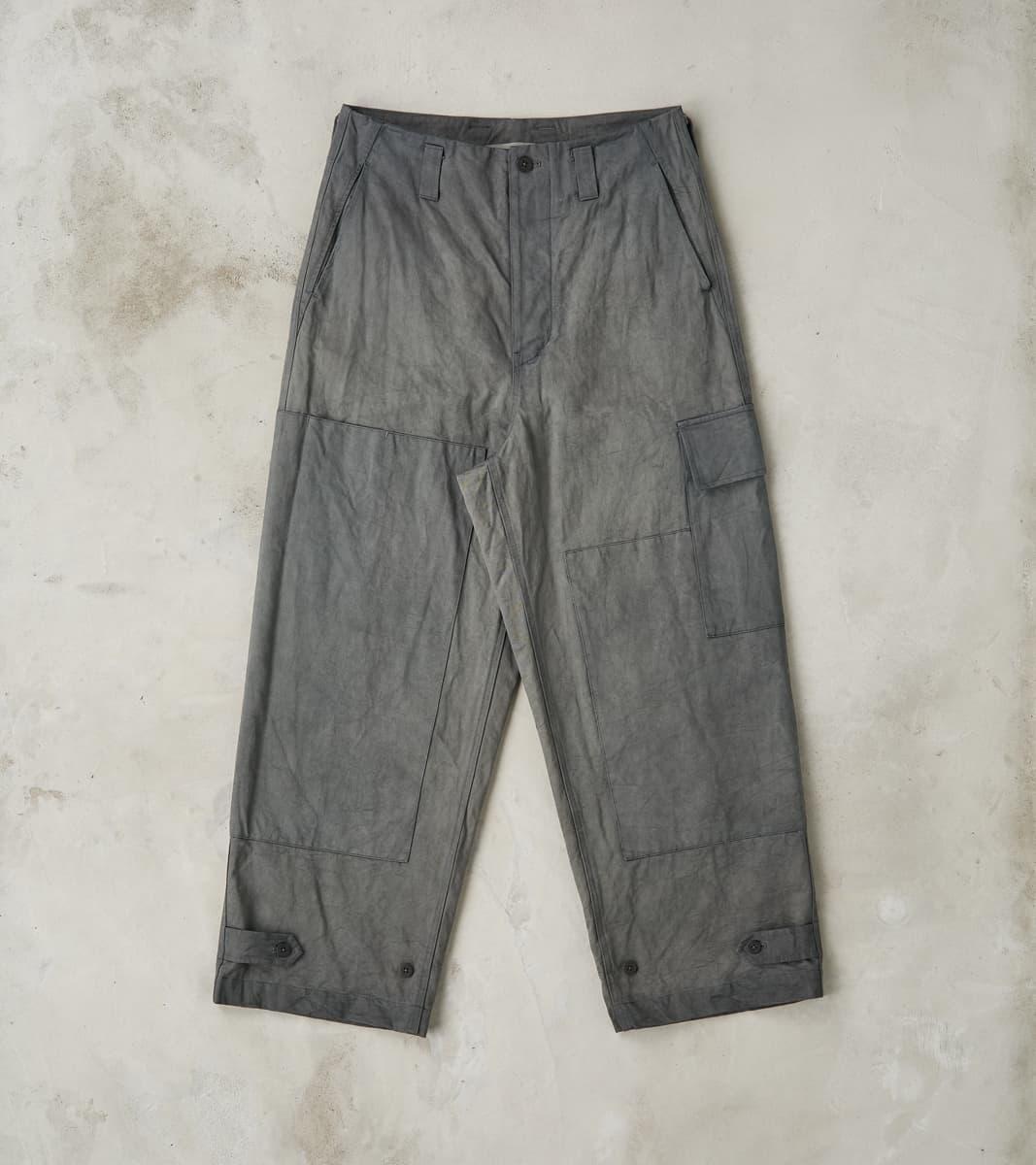 Double Knee Cargo Pants - Supima Cotton Chino Twill - Shii Tree Dorozome
