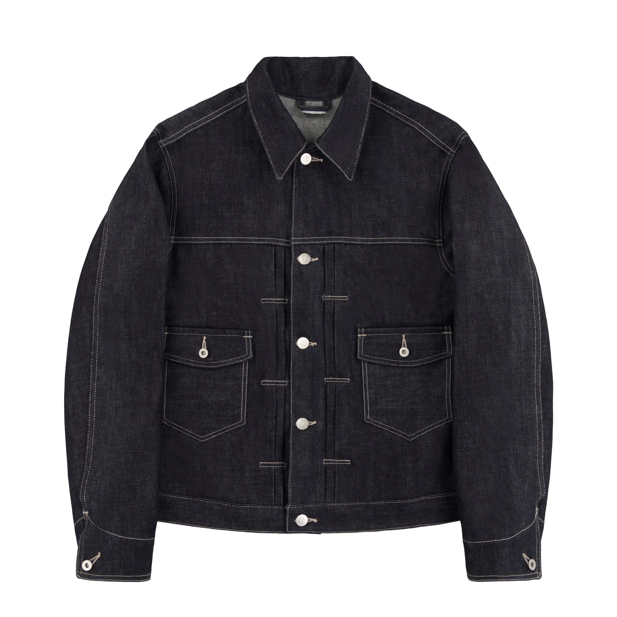 LIMITED EDITION TYPE II JACKET : DD018 18OZ RED LINE SELVEDGE DENIM